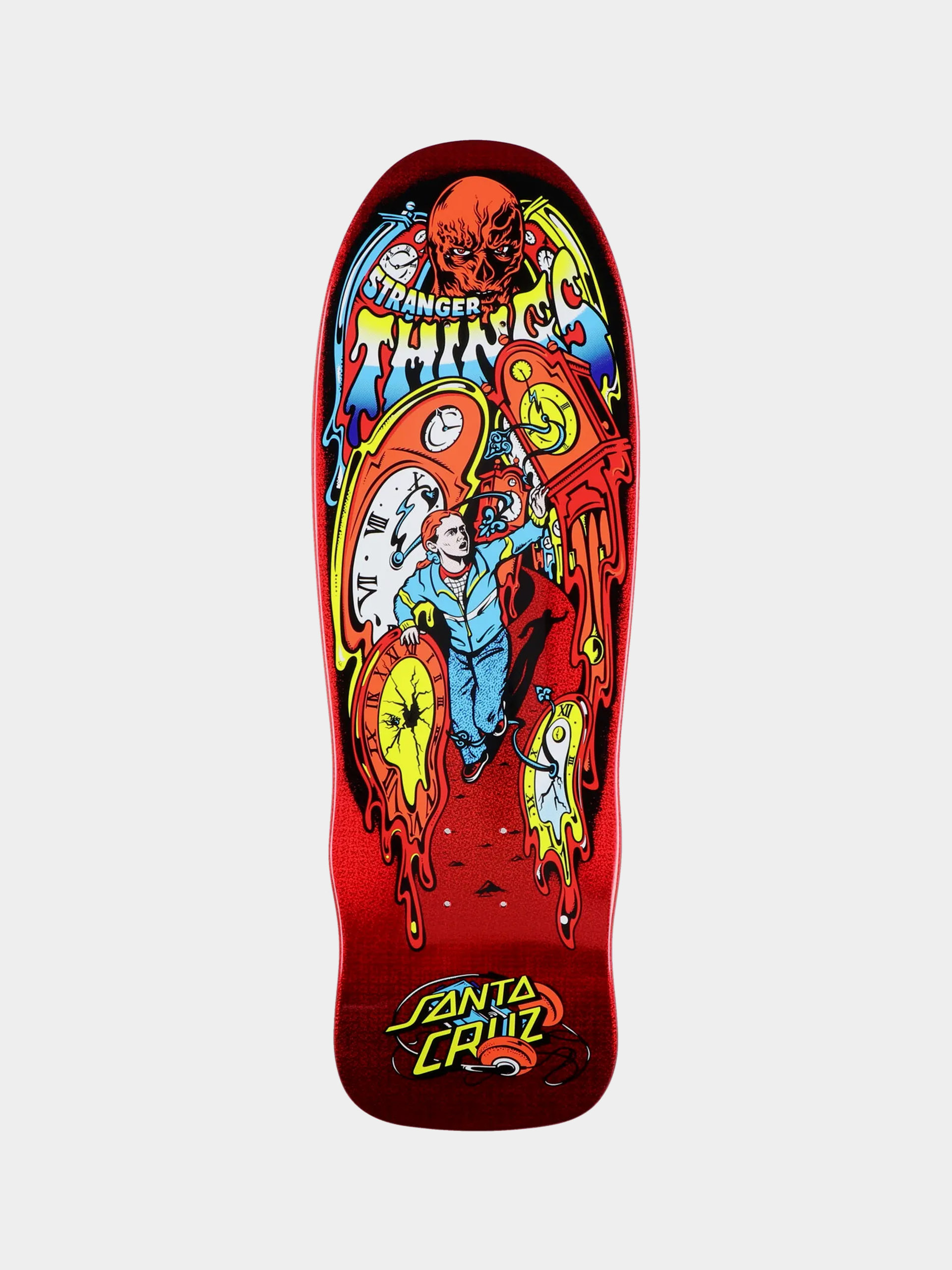 Декa Santa Cruz X Stranger Things Grabke Max Melting Clock 