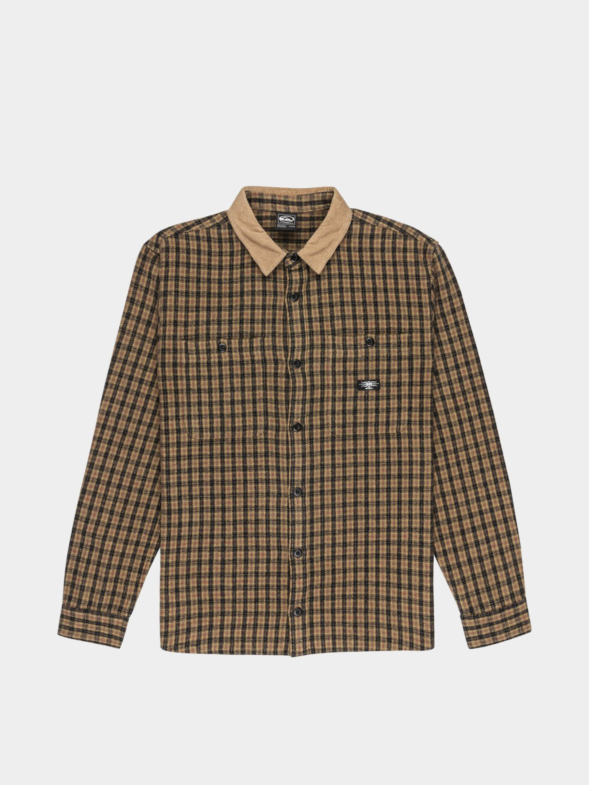 Сорочка Quiksilver Mercury Sandstrokes (sand strokes elmwood/biking re)