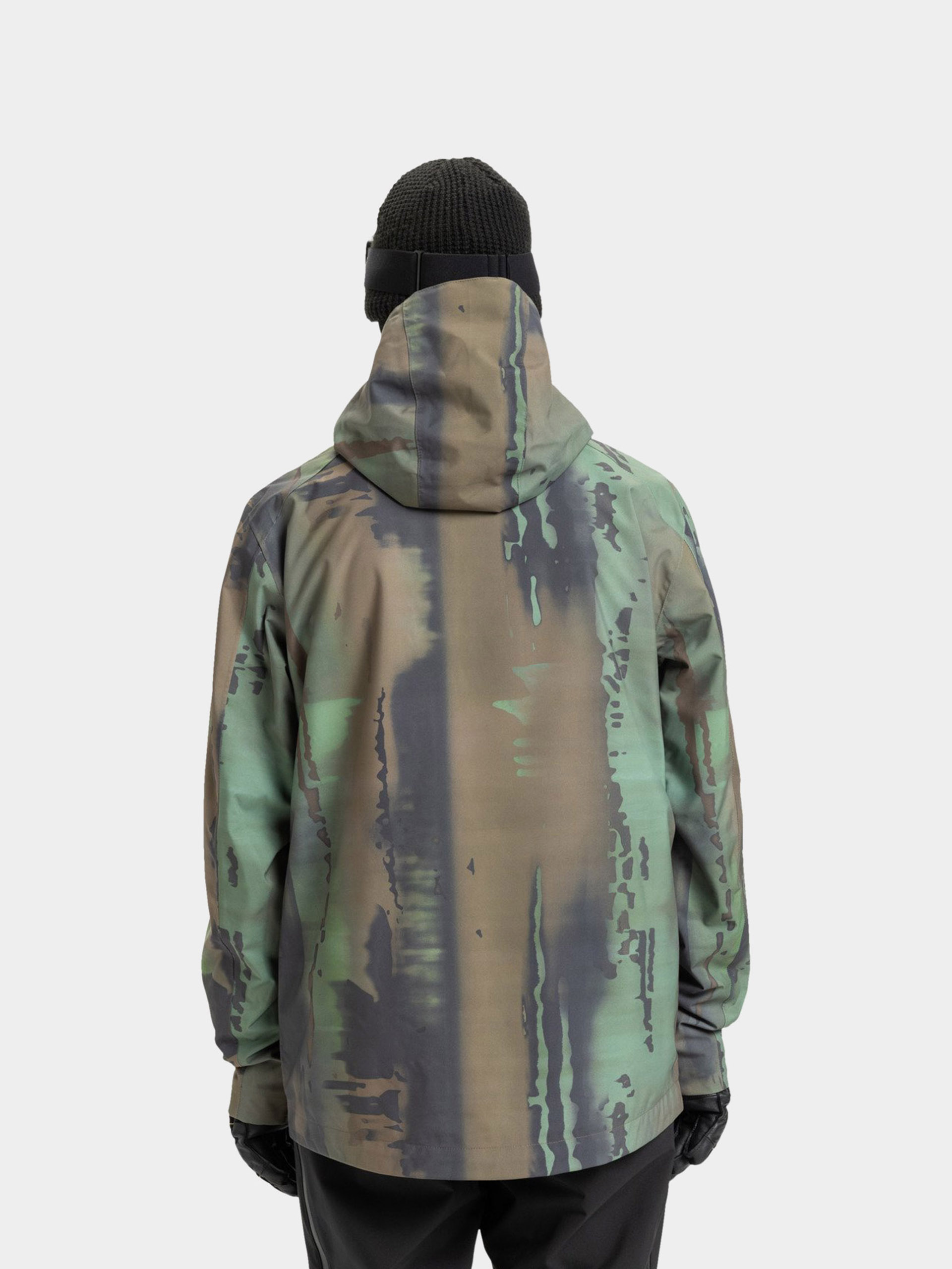 Чоловіча Сноубордична куртка Quiksilver Muldrow 20K (bloomfade dark ivy)