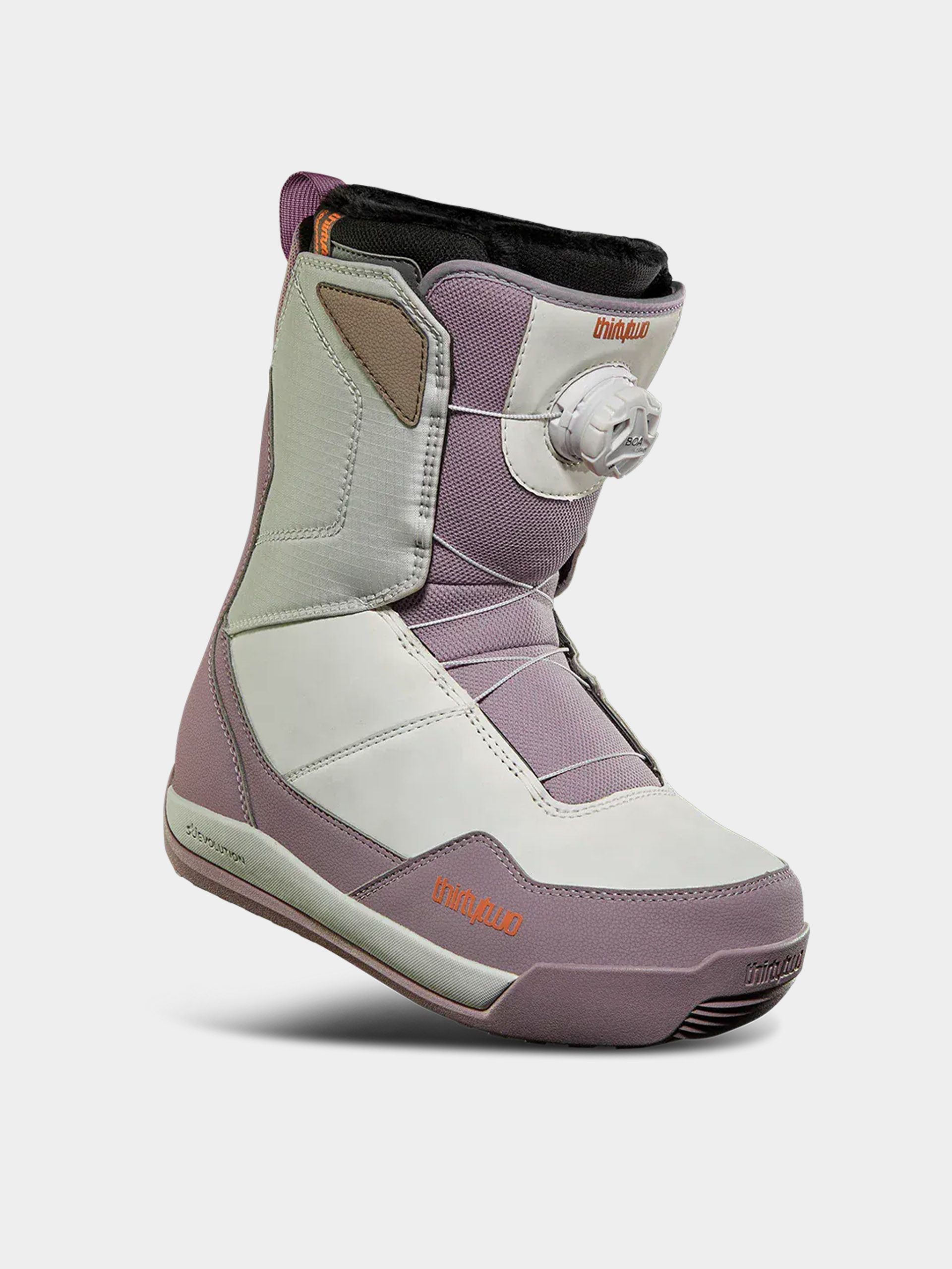 Черевики сноубордичні ThirtyTwo Shifty Boa Wmn (gray/purple)
