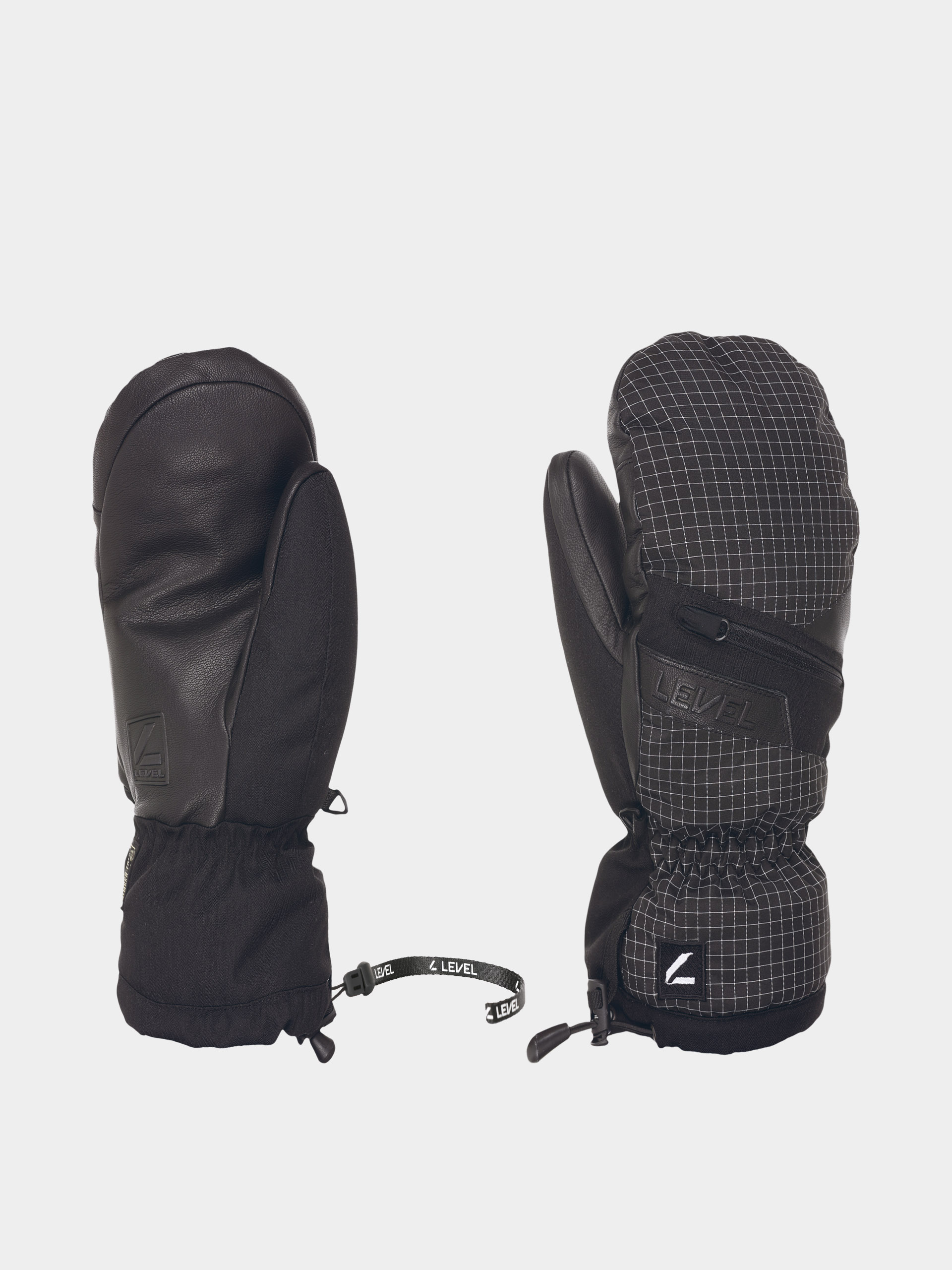 Рукавиці Level Switchback Mitt (black white)