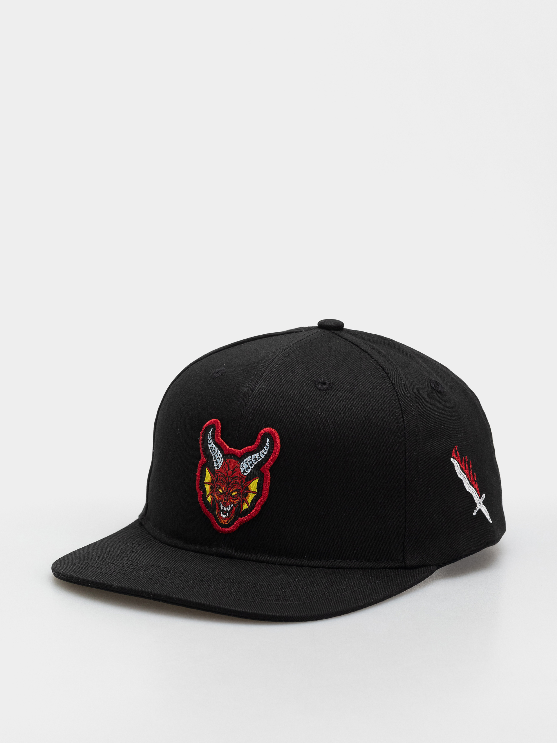 Кепка Santa Cruz X Stranger Things Hellfire Club Snapback Structured Hat (black)