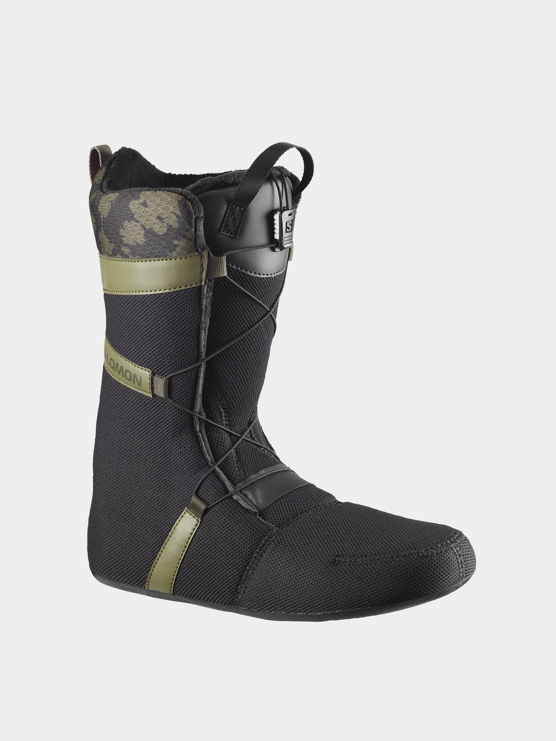 Чоловічі Черевики сноубордичні Salomon Launch Boa Sj (black/olive)