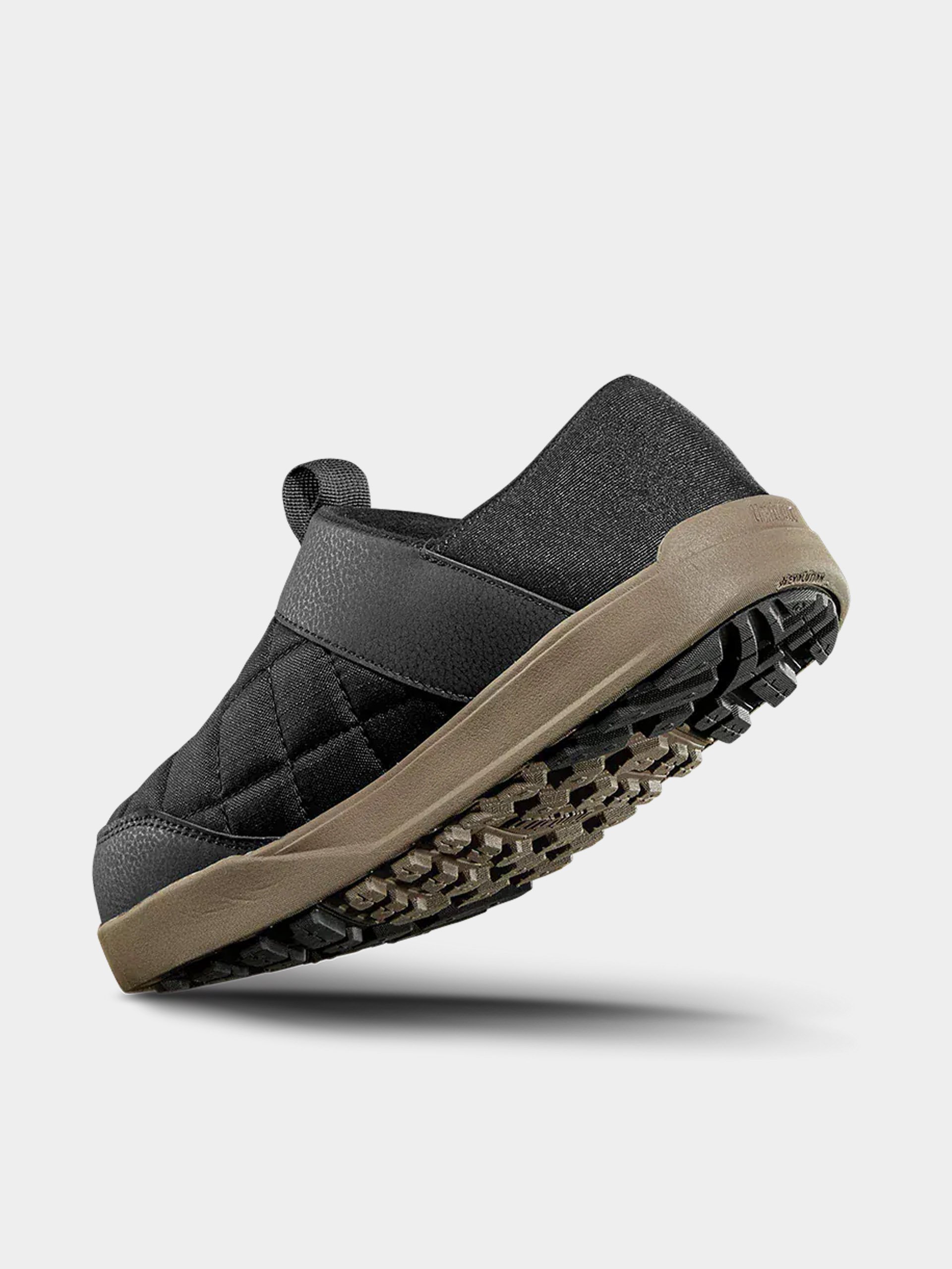 Шльопанці ThirtyTwo Zimowe kapcie The Lounger (black/gum)