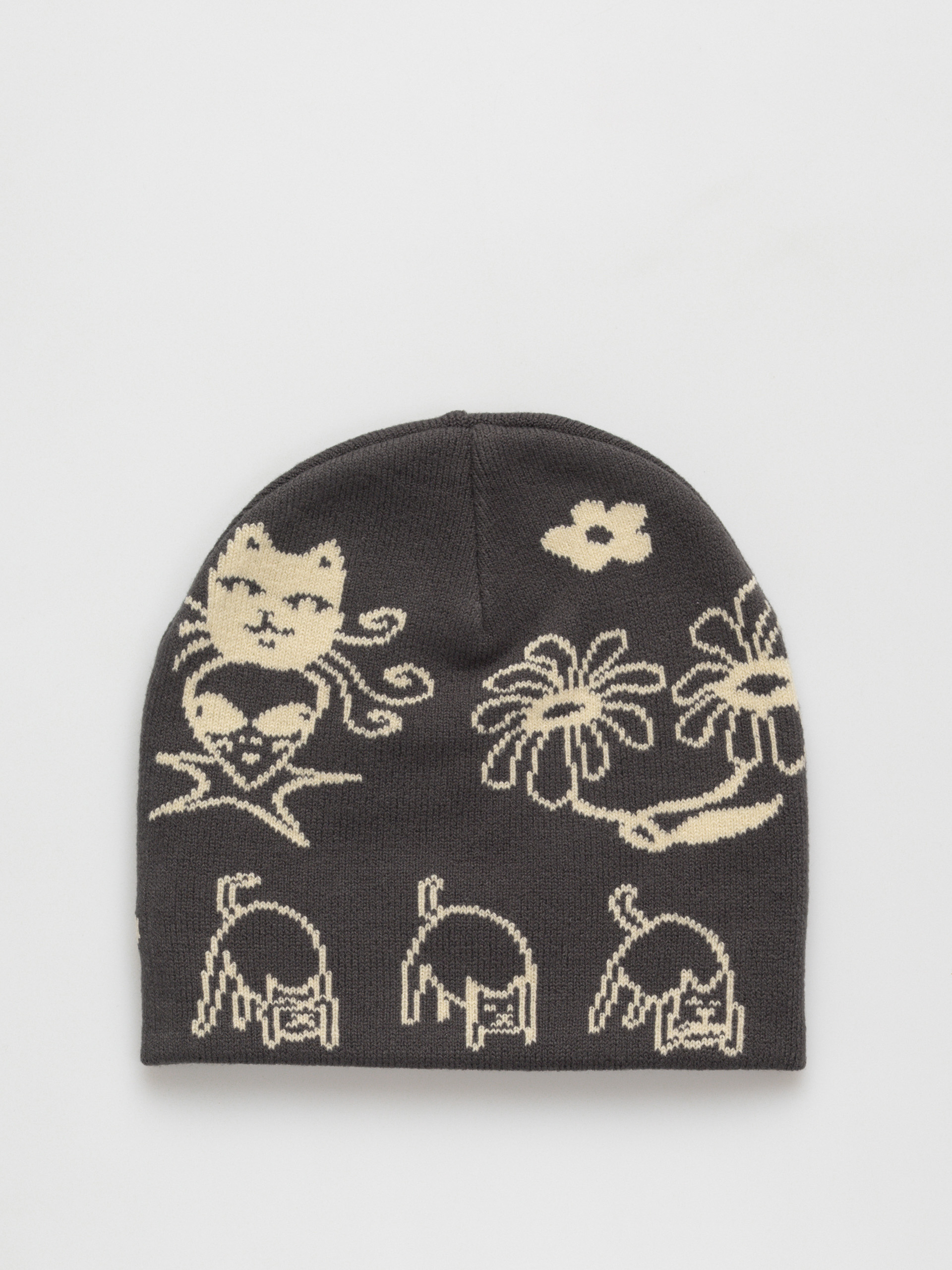 Шапка RipNDip Blonded Skull (charcoal)