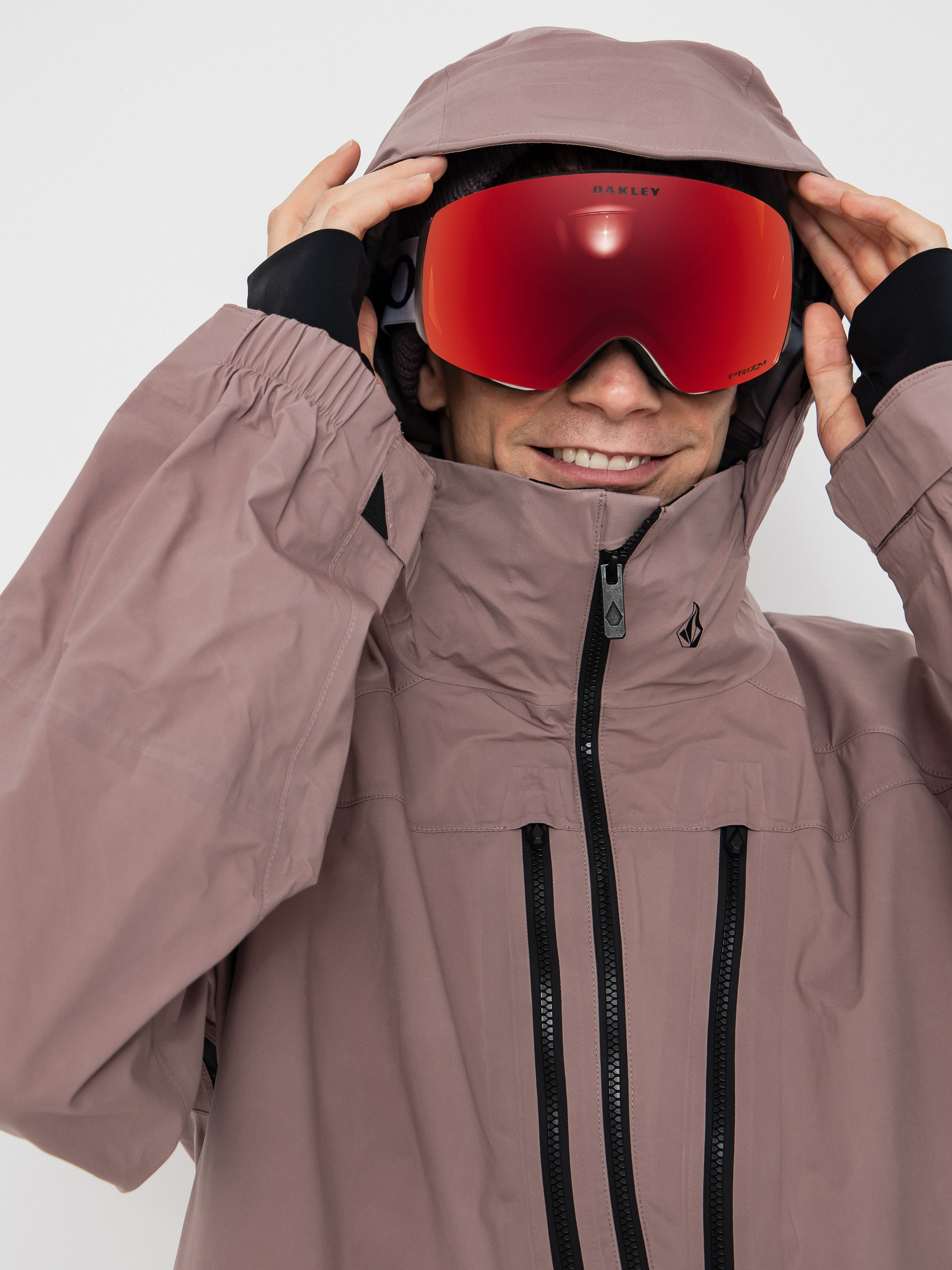 Чоловіча Сноубордична куртка Volcom Guch Stretch Gore (mauve)