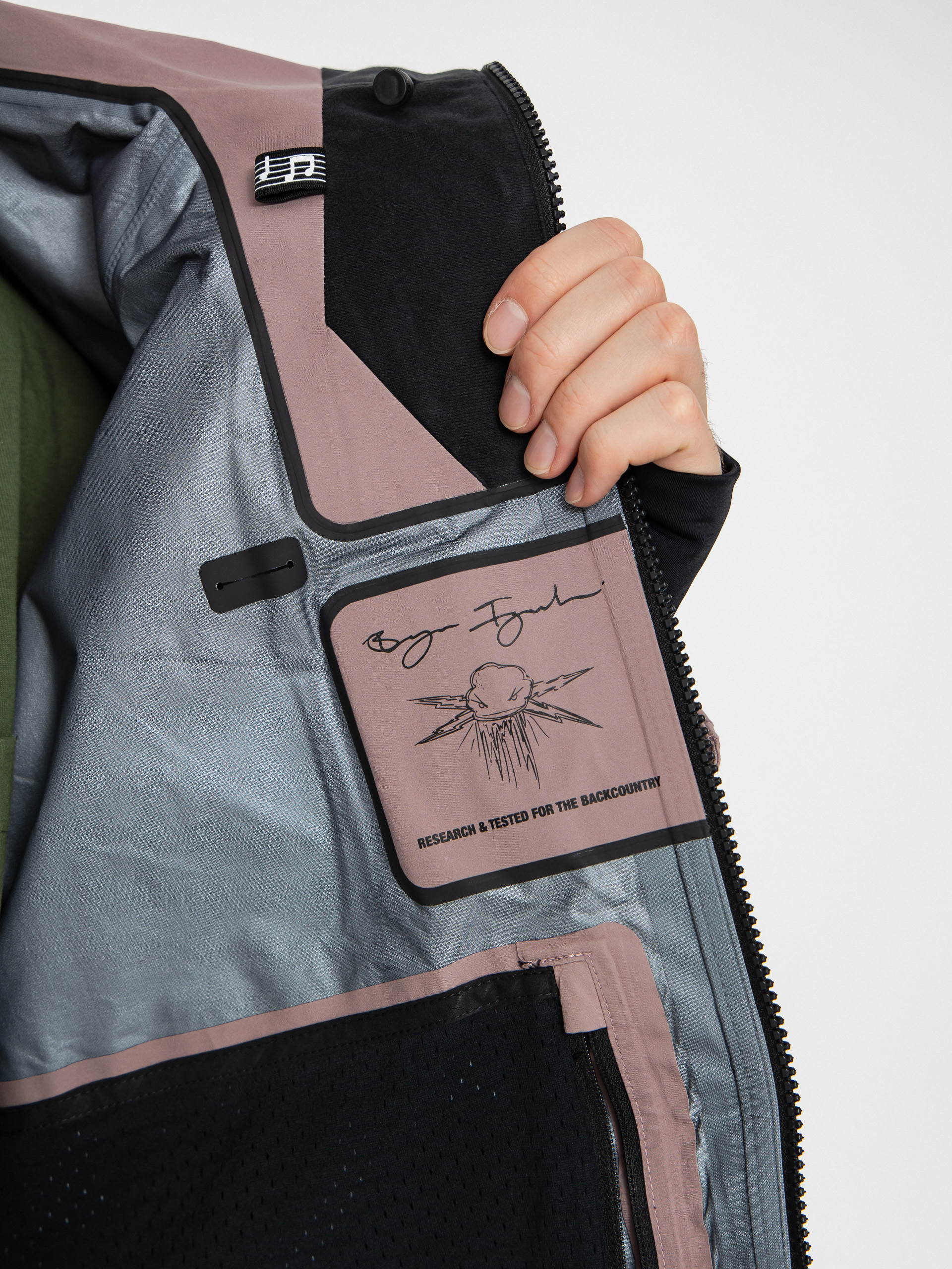 Чоловіча Сноубордична куртка Volcom Guch Stretch Gore (mauve)