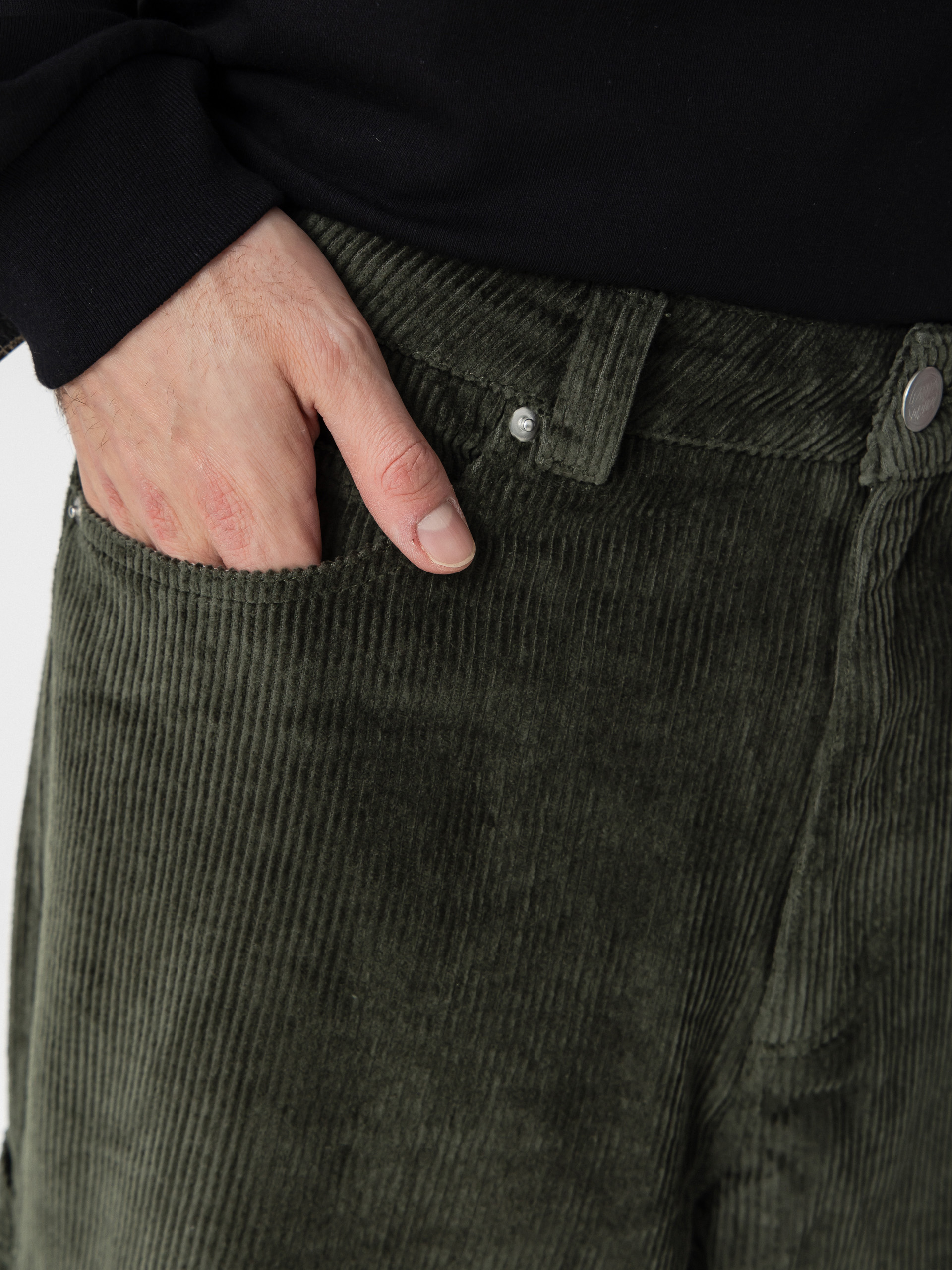 Штани Santa Cruz Carpenter Big (dark moss cord)