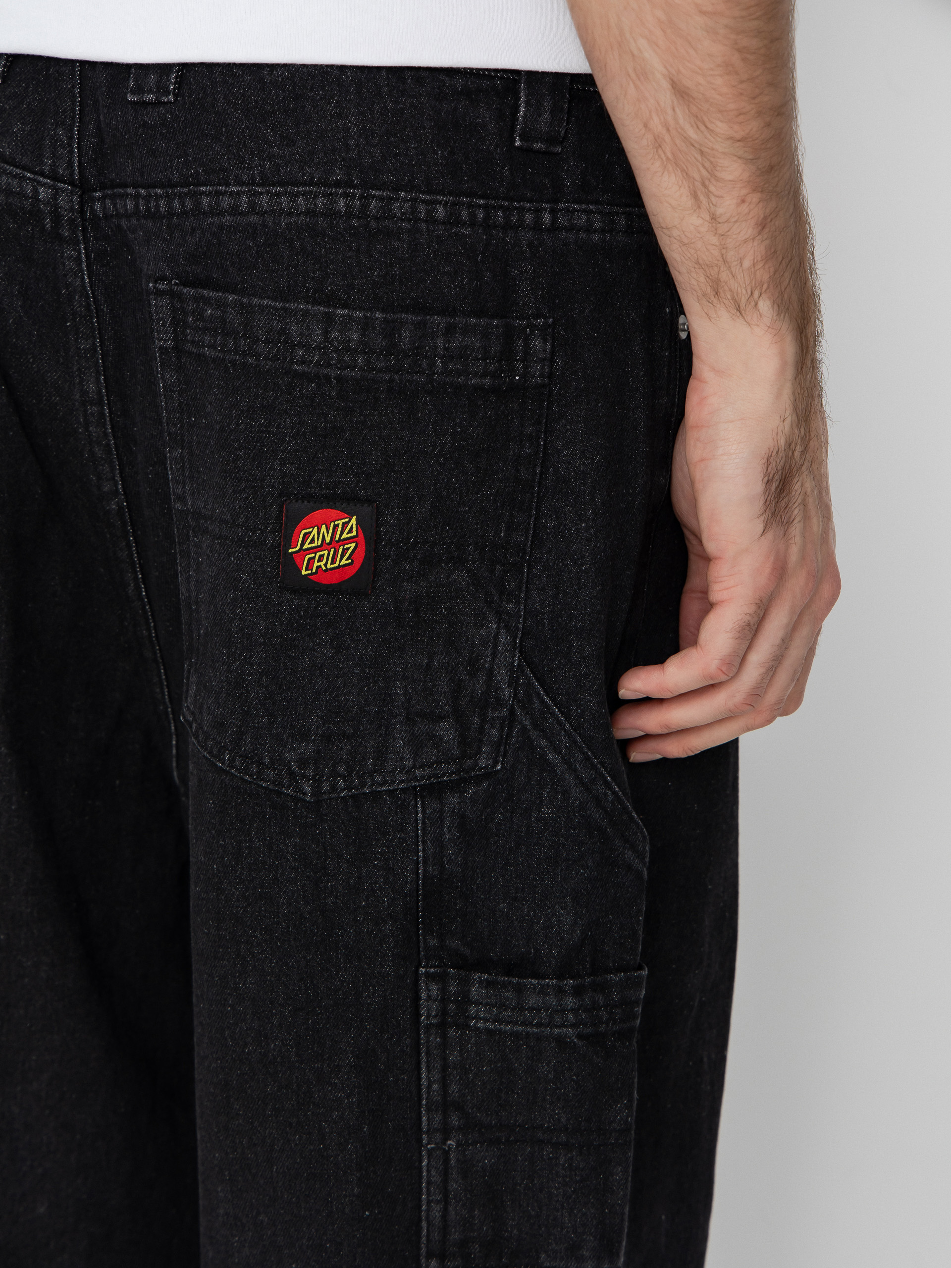 Штани Santa Cruz Carpenter Big (black wash)