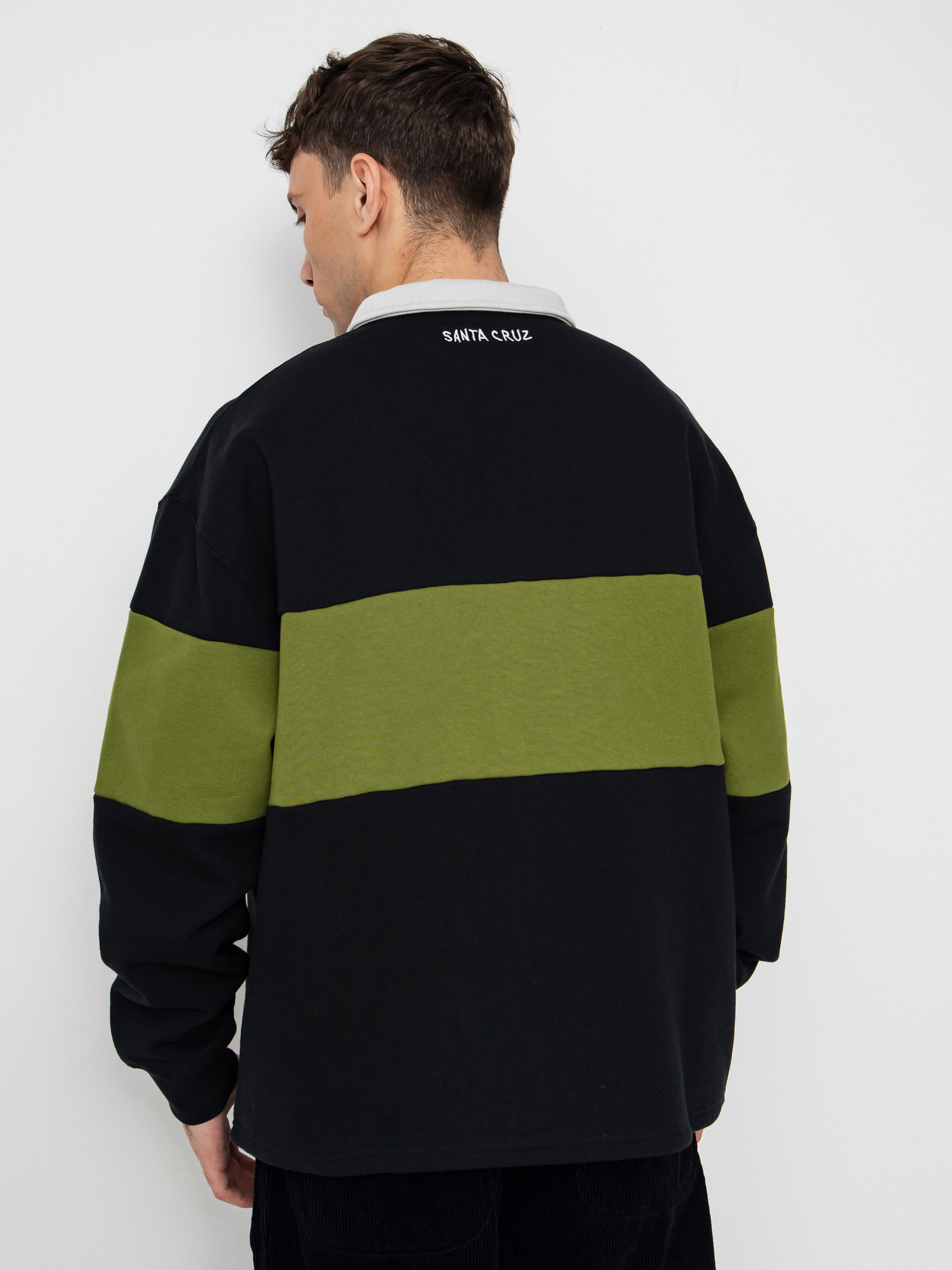 Світшот Santa Cruz Screaming Mini Flame 1/4 Zip (black)