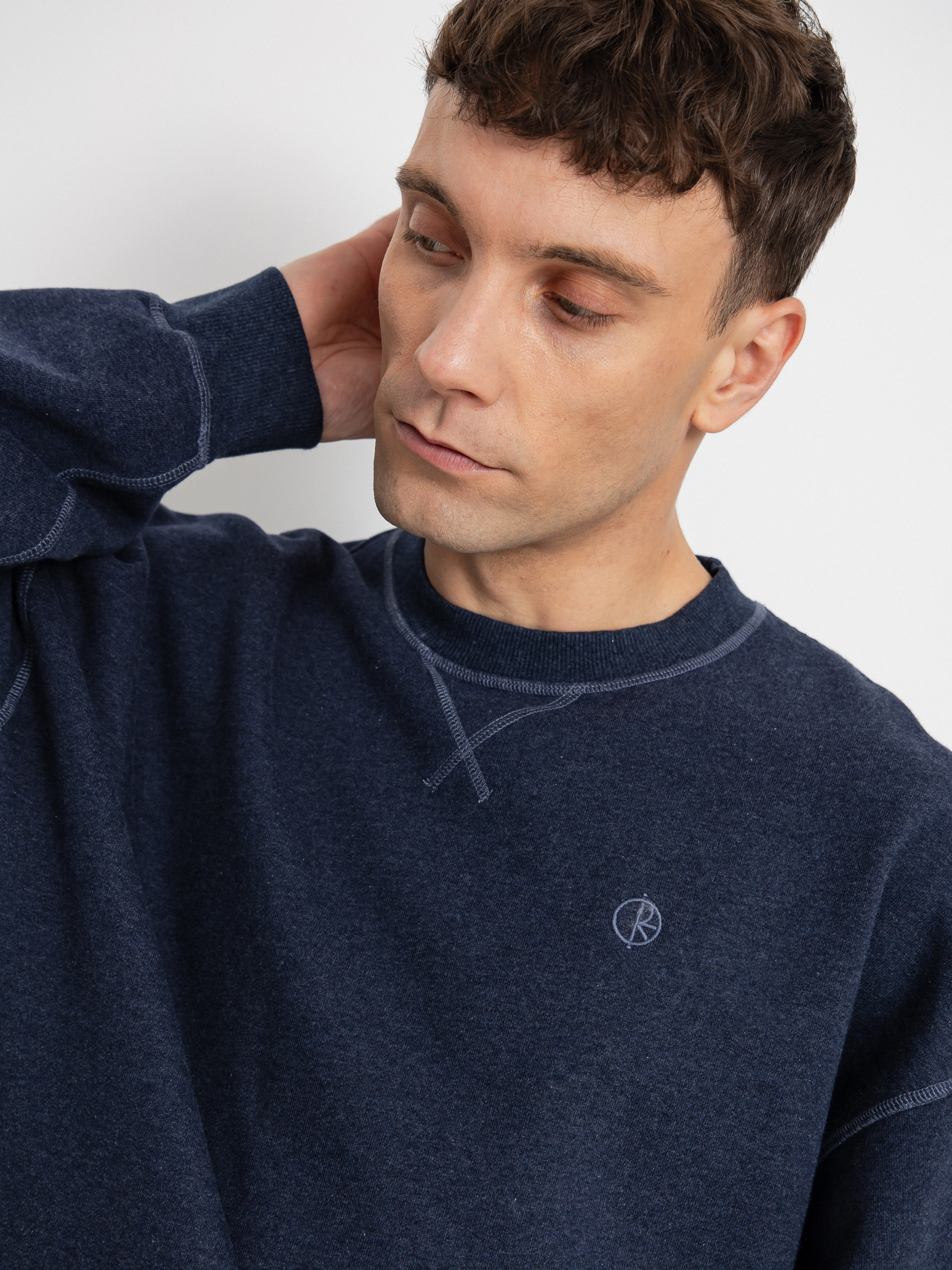 Світшот Polar Skate Frankie Crewneck (navy melange)