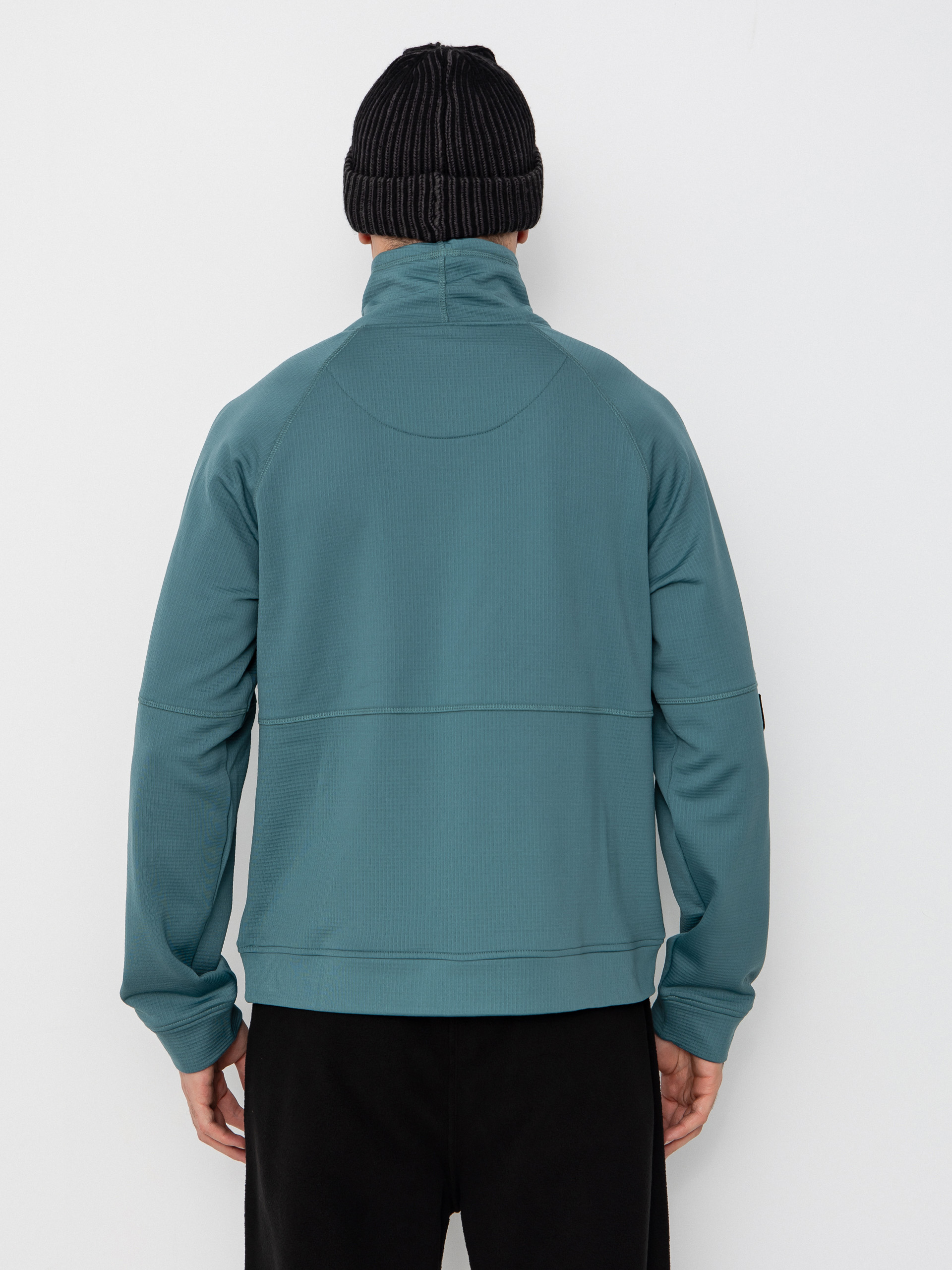 Світшот Jones Snowboards Flagship Rec Grid 1/2 Zip (atlantic blue)