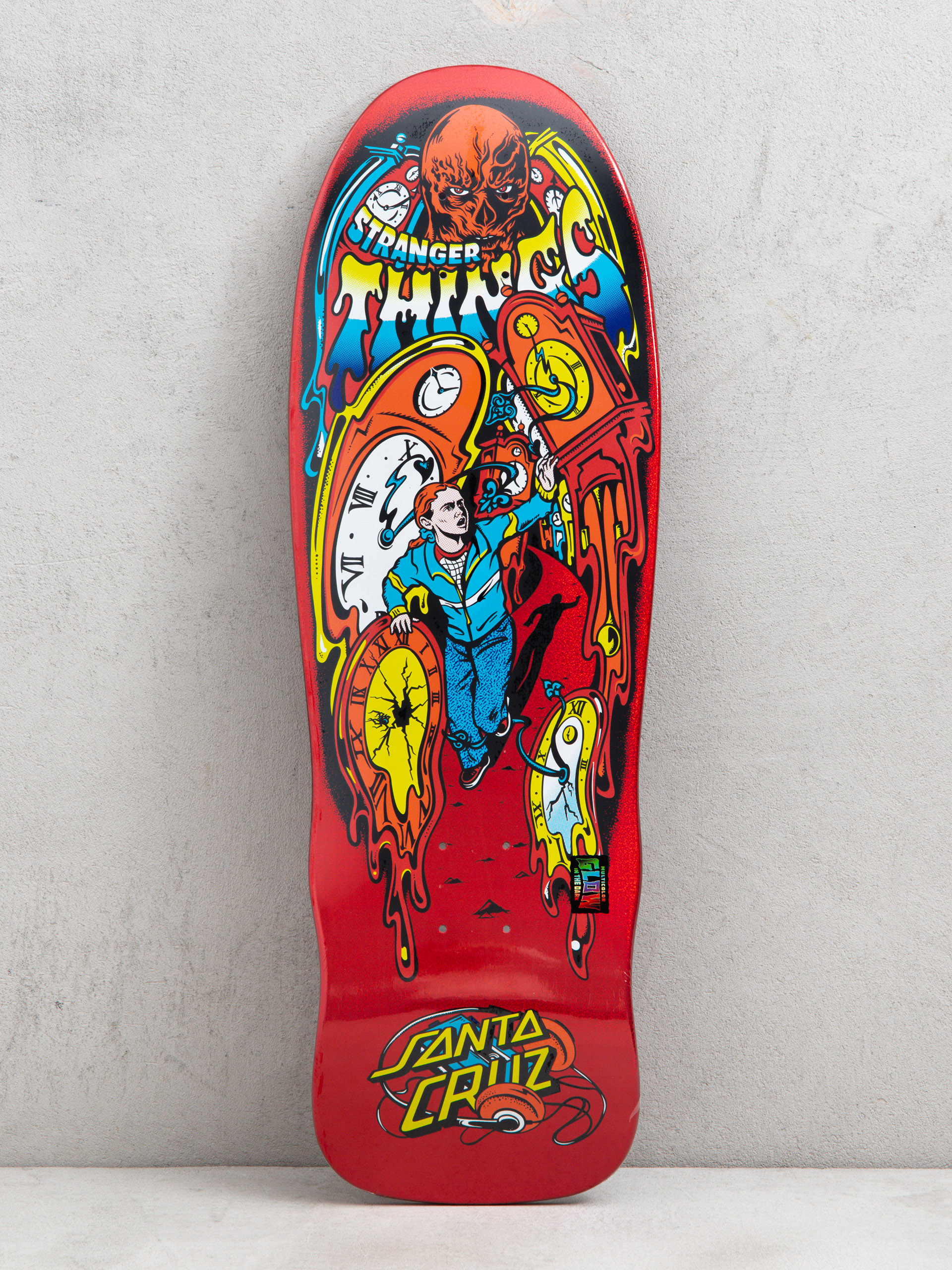 Декa Santa Cruz X Stranger Things Grabke Max Melting Clock 