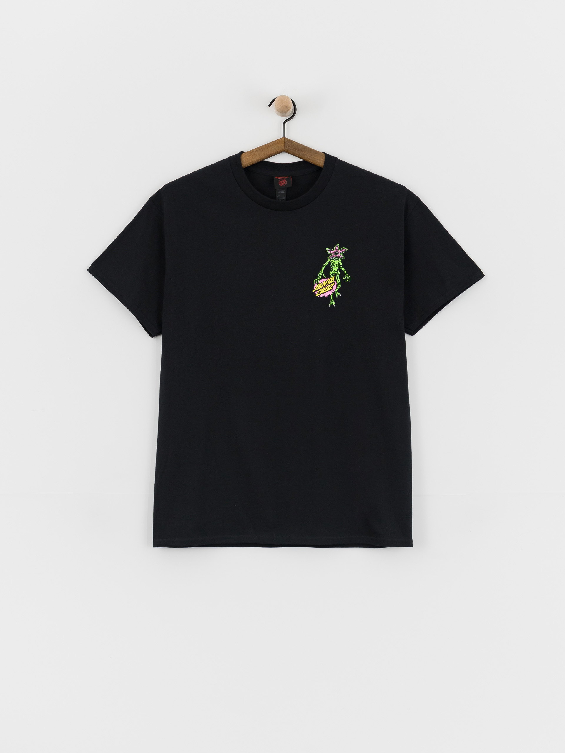 Футболка Santa Cruz X Stranger Things Demogorgon Dot (black)