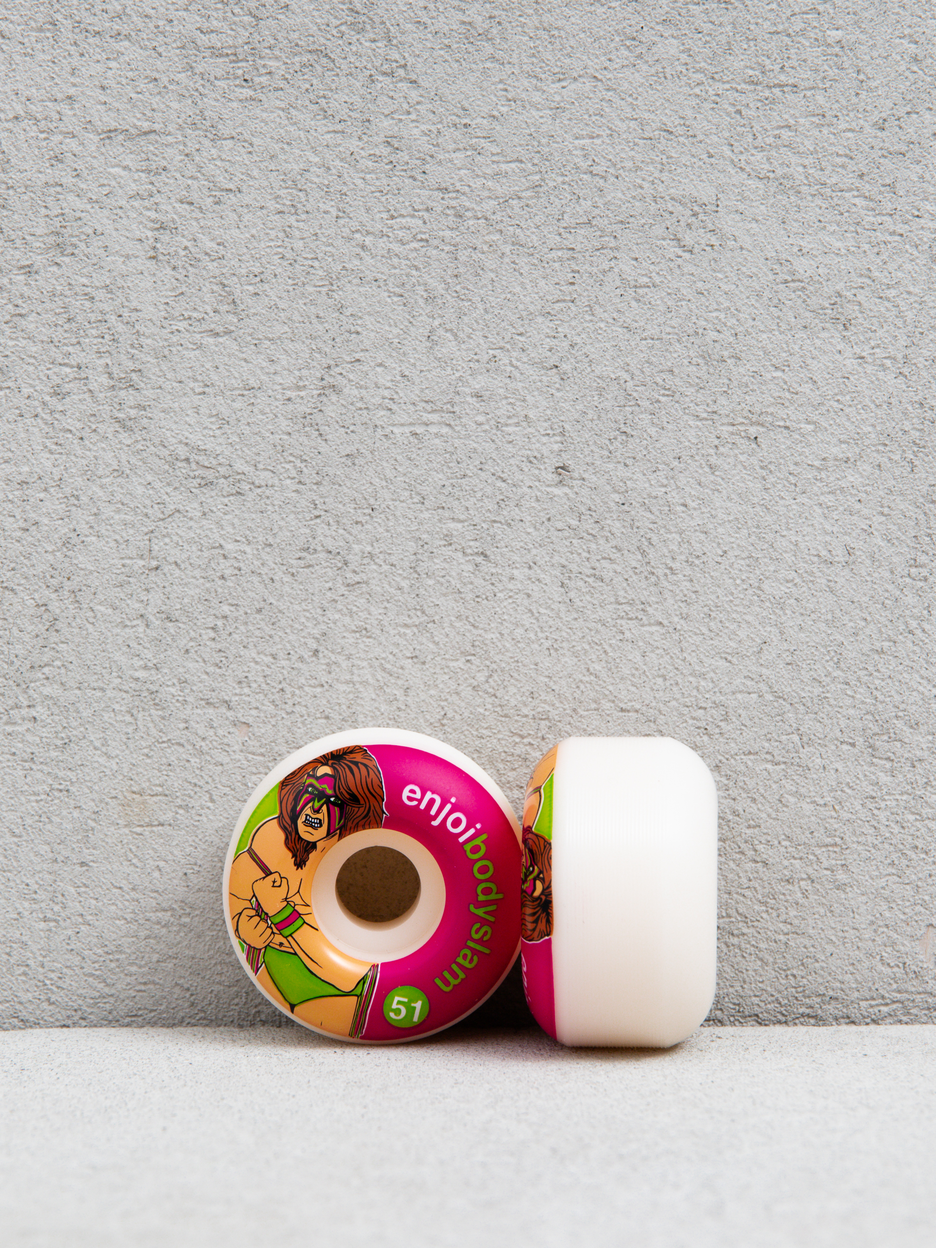 Колеса Enjoi Bodyslam (pink/green)