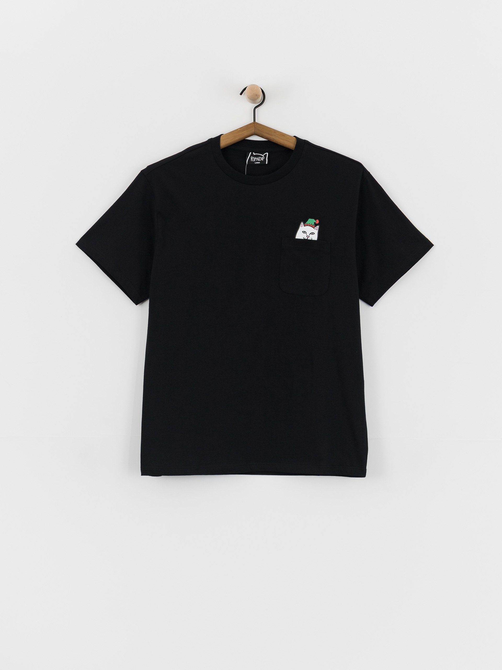 Футболка RipNDip Nermal Elf Pocket (black)