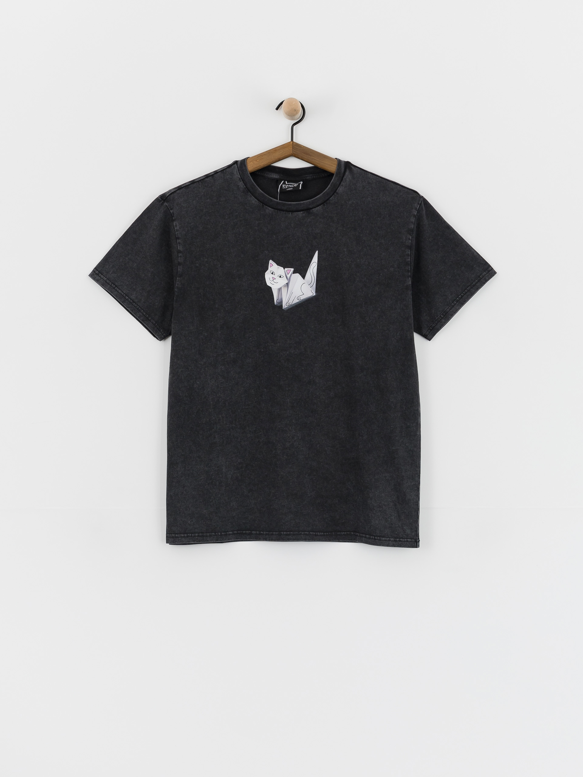 Футболка RipNDip Origami (black vintage wash)