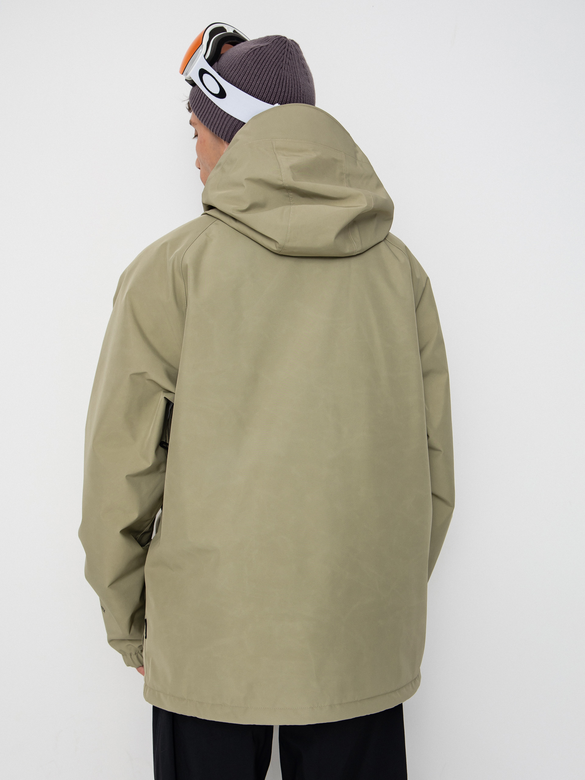 Чоловіча Сноубордична куртка Volcom Dua Ins Gore Tex (moss green)