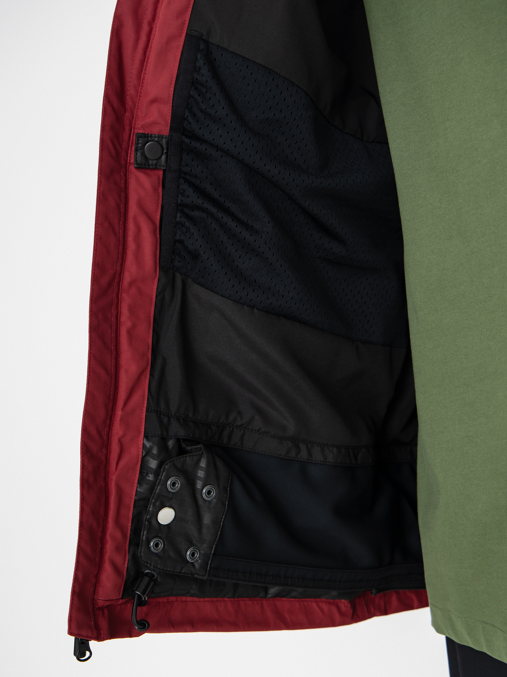 Чоловіча Сноубордична куртка Volcom Longo Gore Tex (burnt red)