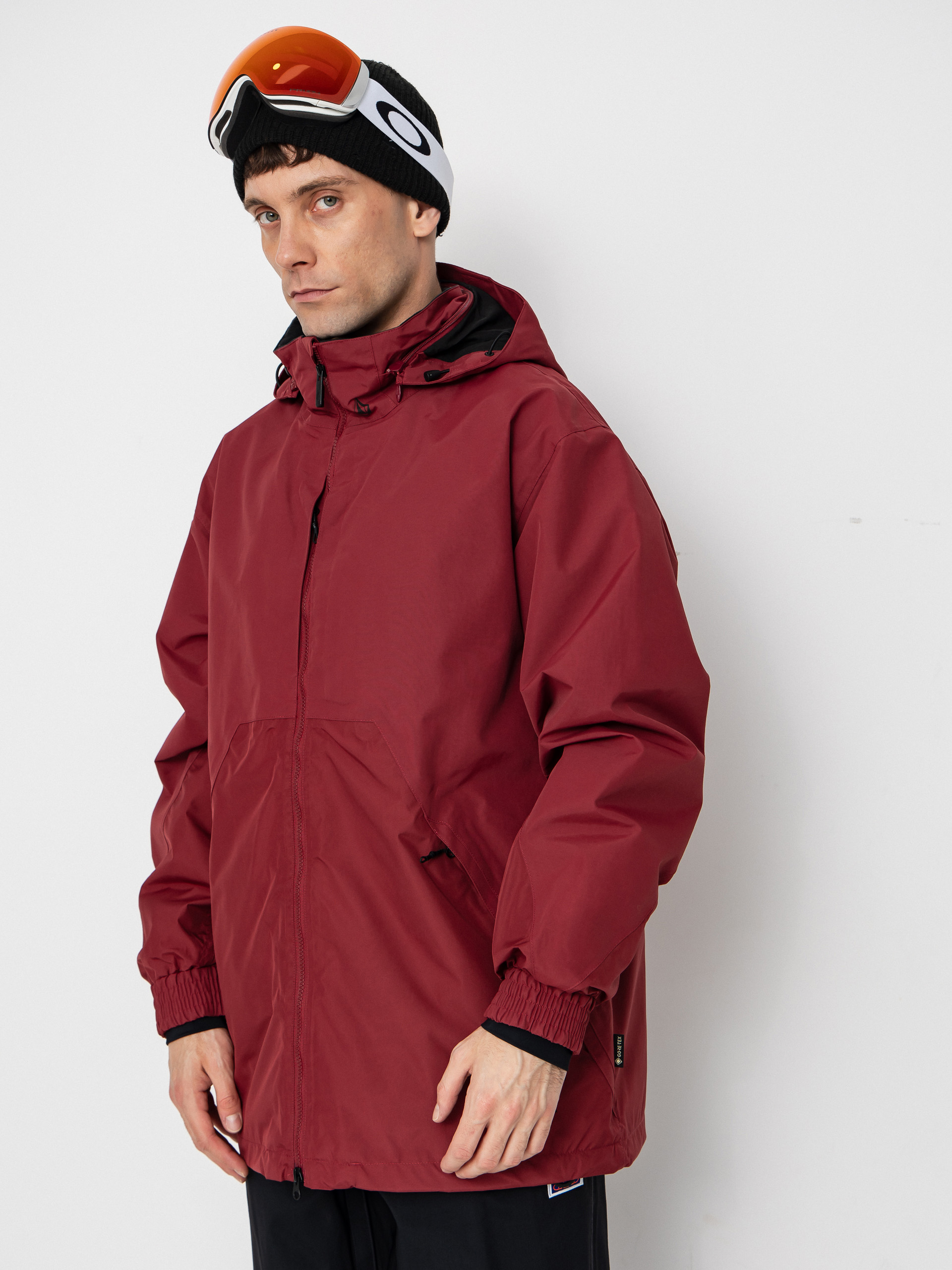 Чоловіча Сноубордична куртка Volcom Longo Gore Tex (burnt red)