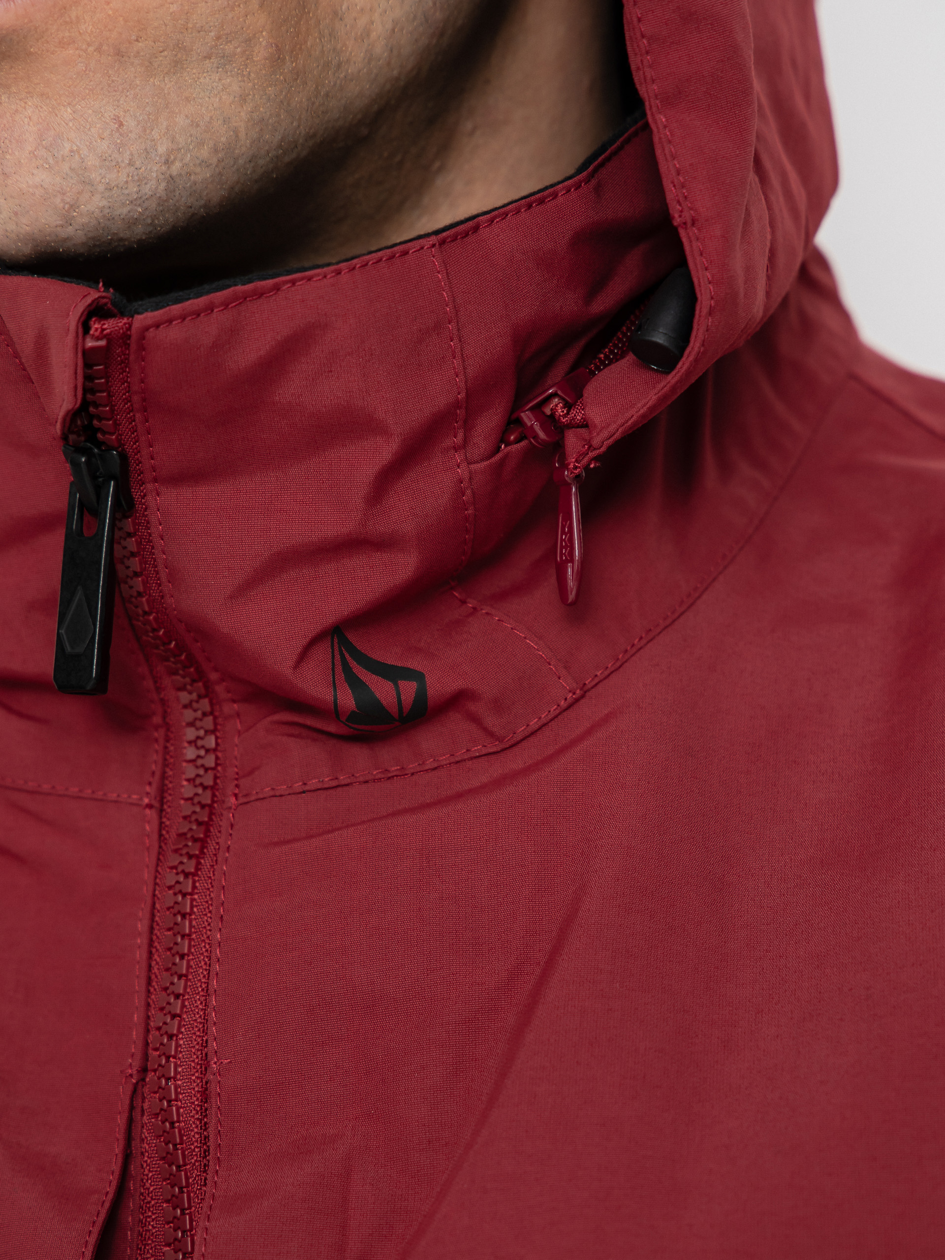 Чоловіча Сноубордична куртка Volcom Longo Gore Tex (burnt red)