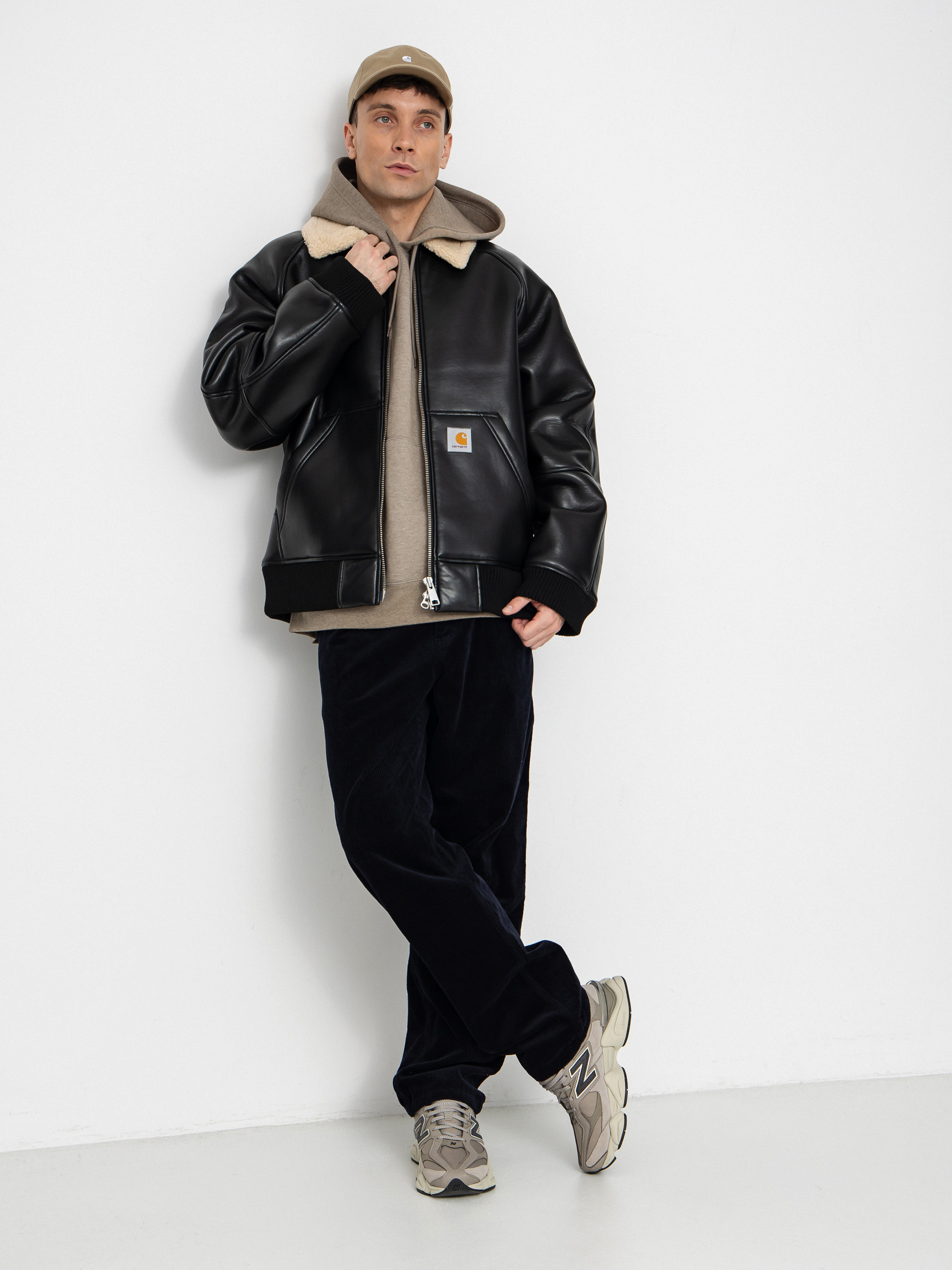 Куртка Carhartt WIP Shepton (black/natural)