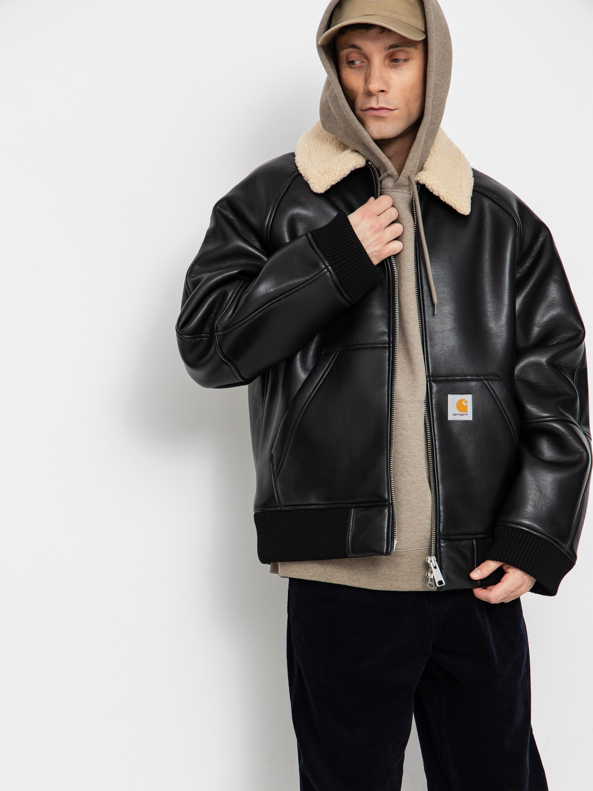 Куртка Carhartt WIP Shepton (black/natural)