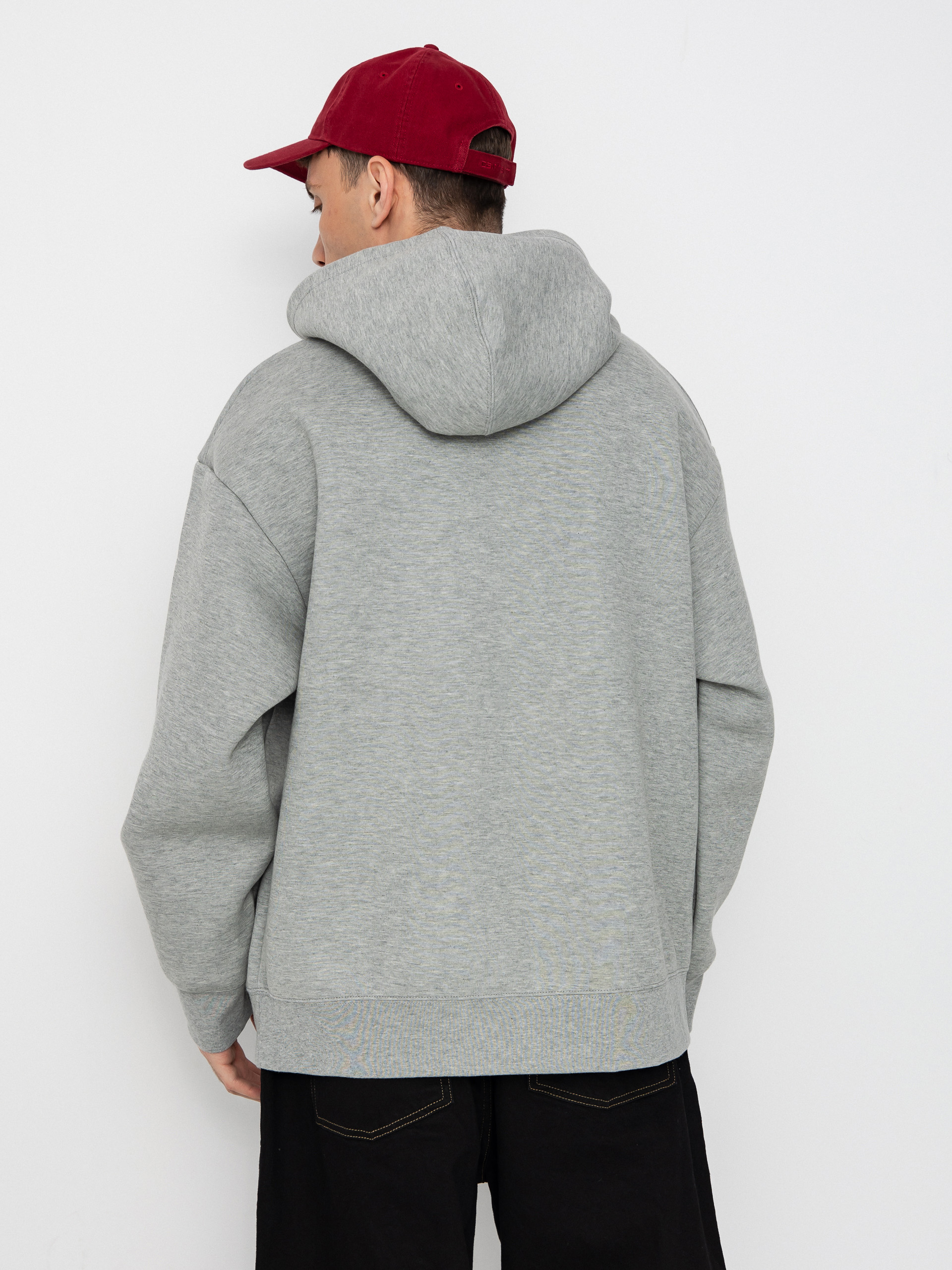 Худі Carhartt WIP Alda HD (grey heather/white)