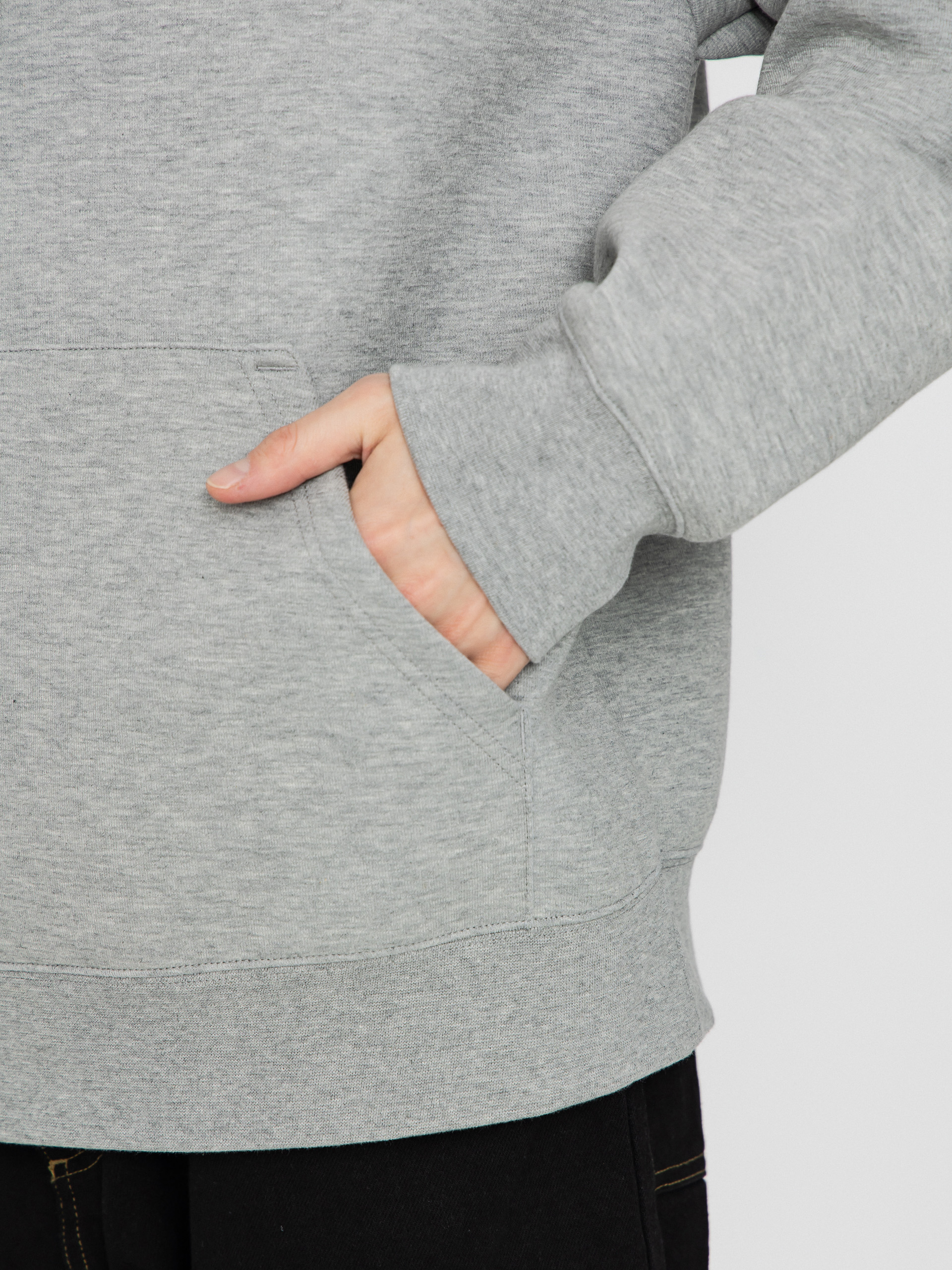 Худі Carhartt WIP Alda HD (grey heather/white)