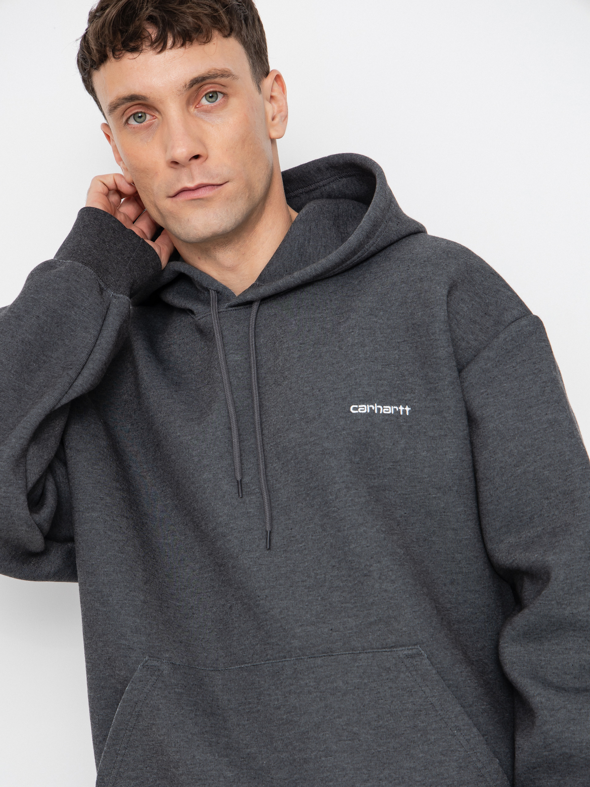 Худі Carhartt WIP Alda HD (black/white)