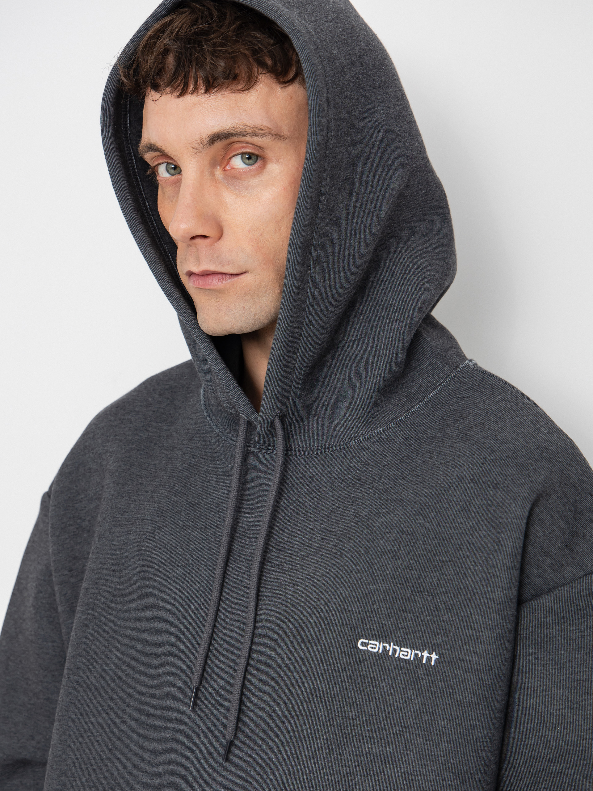 Худі Carhartt WIP Alda HD (black/white)