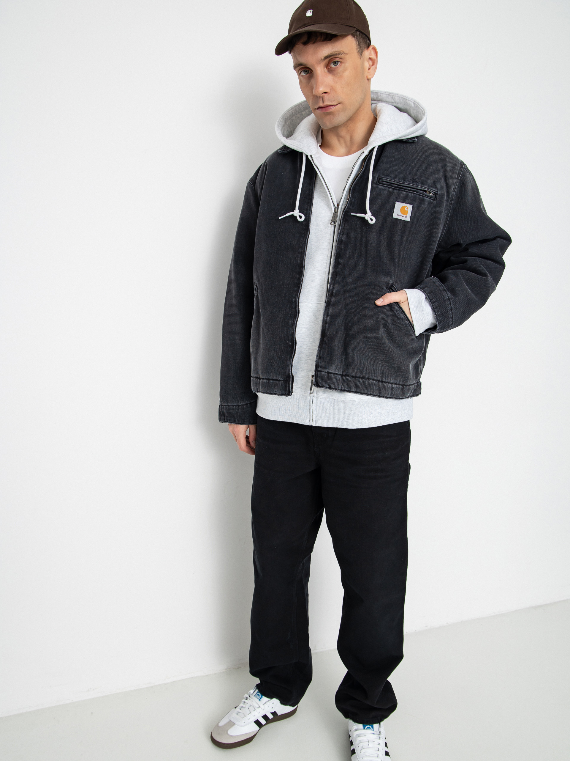 Куртка Carhartt WIP OG Detroit (black)