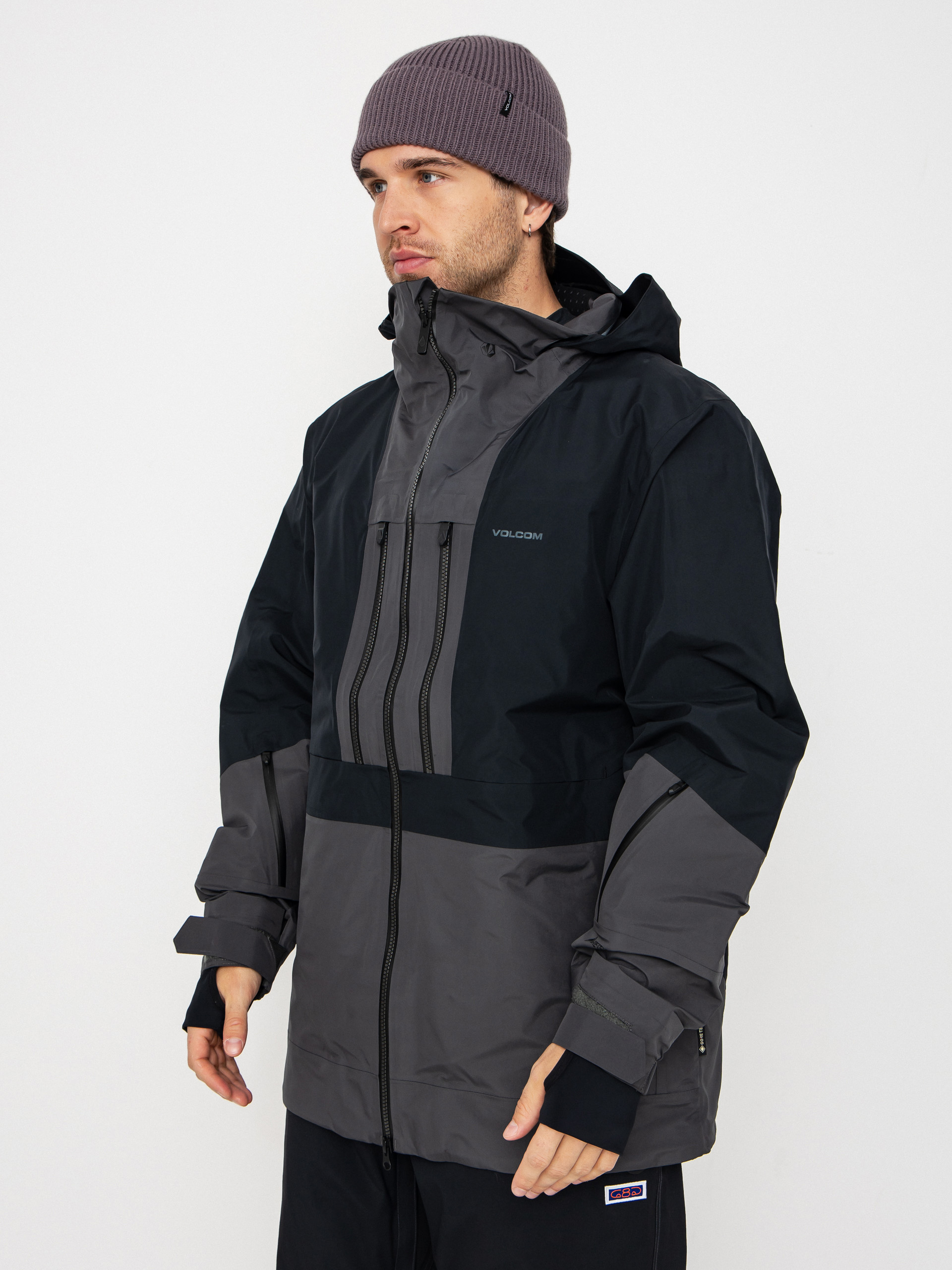 Чоловіча Сноубордична куртка Volcom Tds Inf Gore Tex (black)