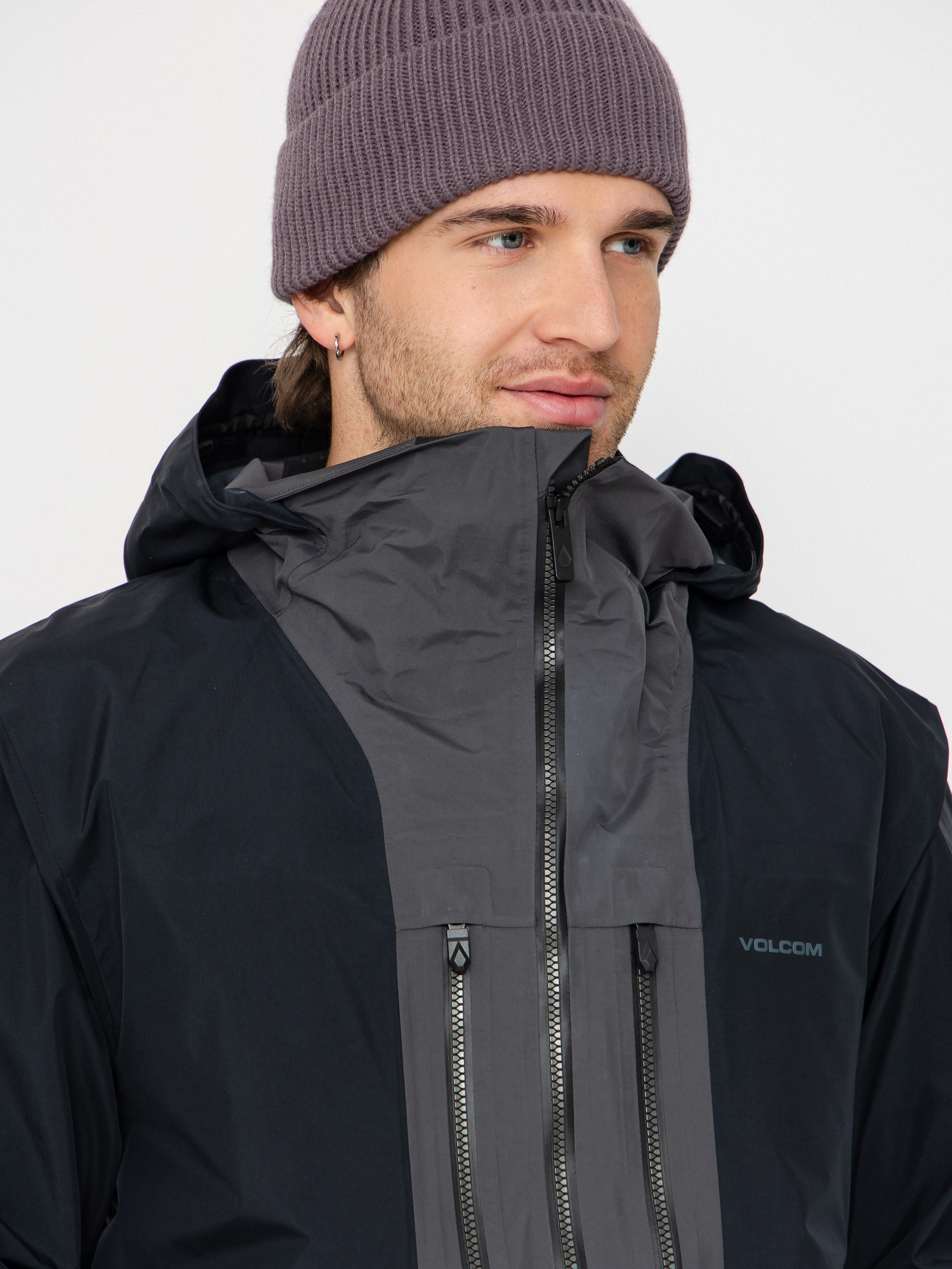 Чоловіча Сноубордична куртка Volcom Tds Inf Gore Tex (black)
