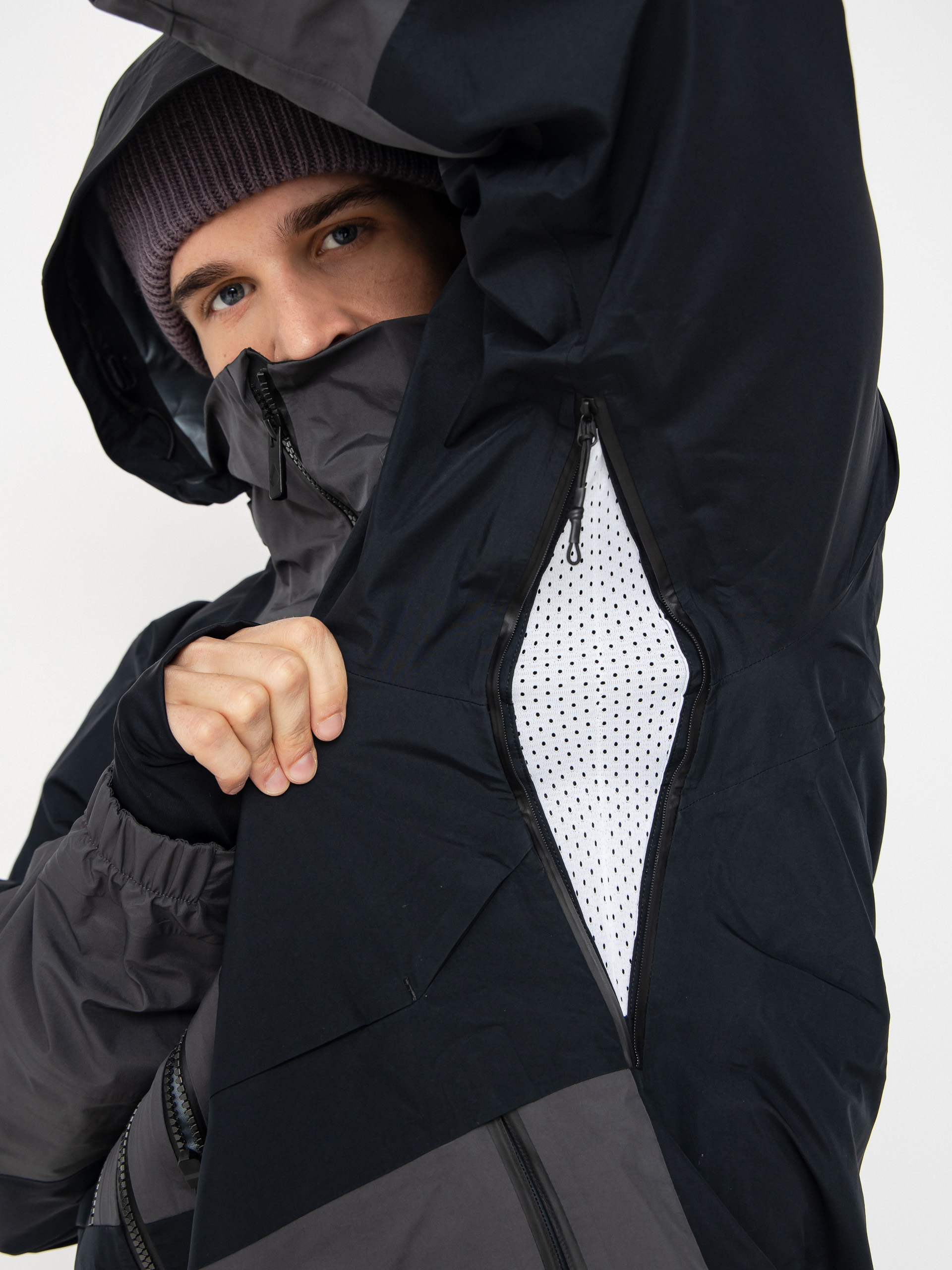 Чоловіча Сноубордична куртка Volcom Tds Inf Gore Tex (black)