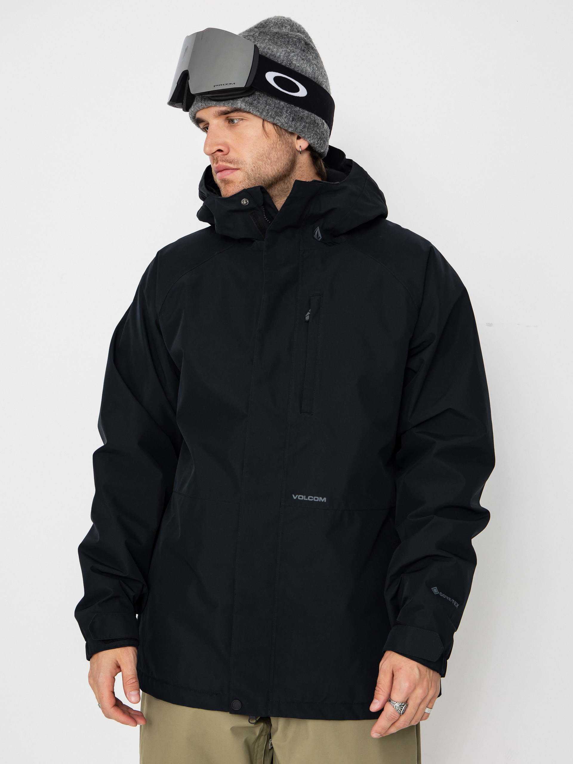 Чоловіча Сноубордична куртка Volcom Dua Ins Gore Tex (black)
