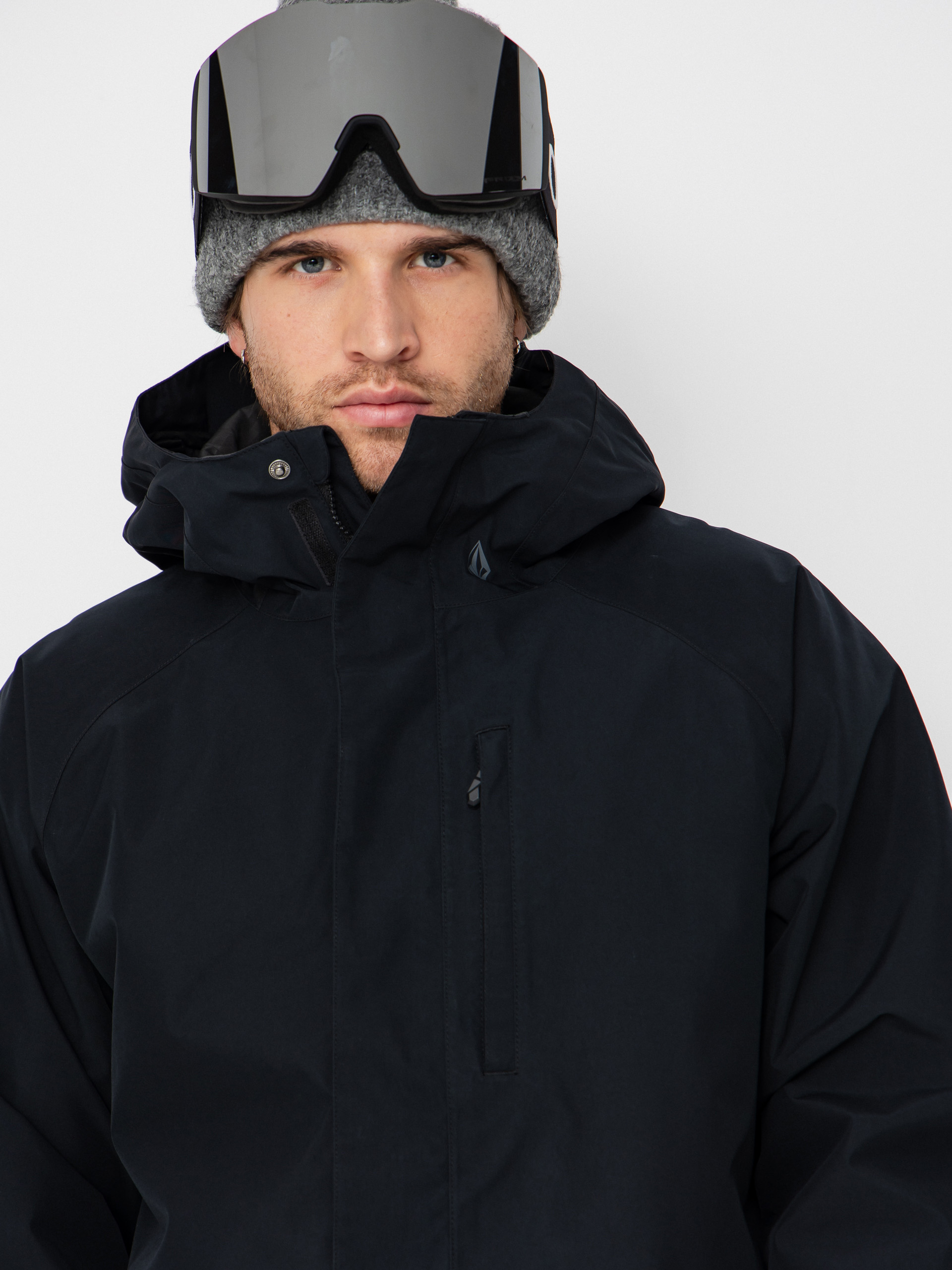 Чоловіча Сноубордична куртка Volcom Dua Ins Gore Tex (black)