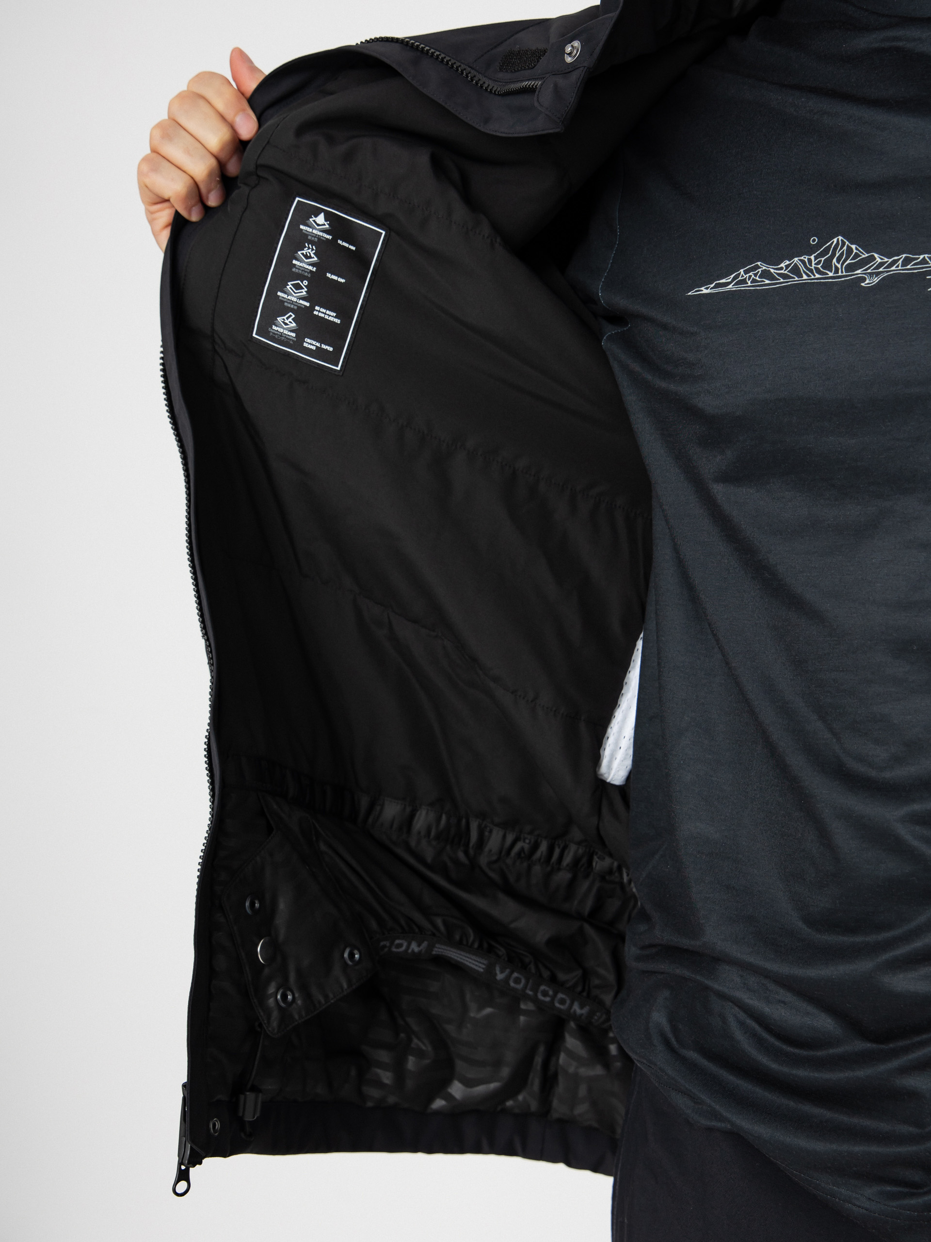 Чоловіча Сноубордична куртка Volcom Primry Ins (mauve)