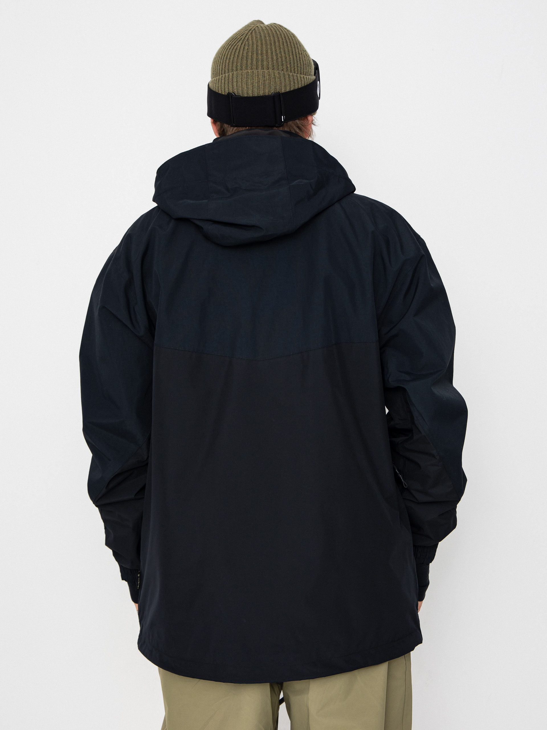 Чоловіча Сноубордична куртка Volcom Longo Gore Tex (black)