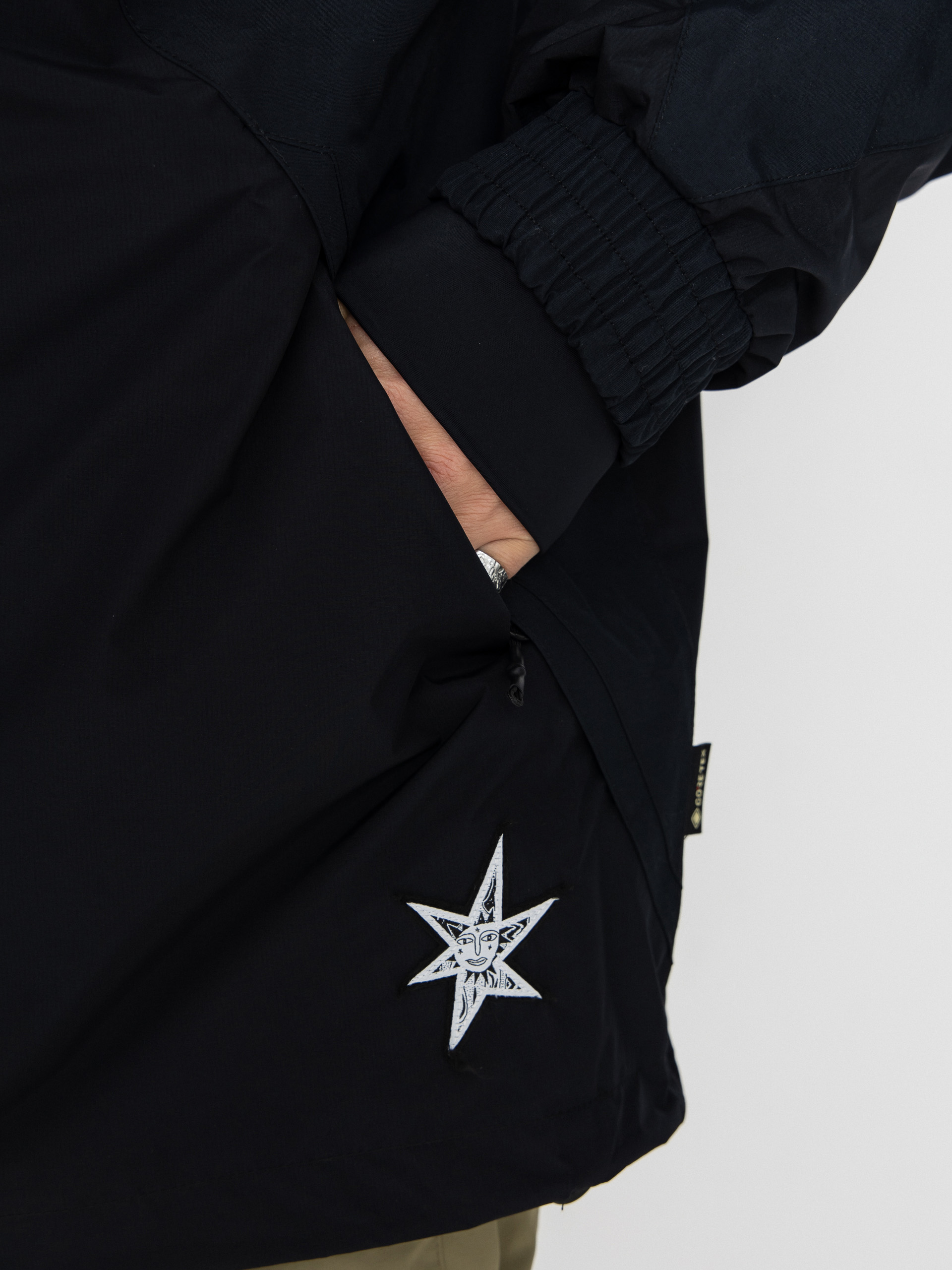 Чоловіча Сноубордична куртка Volcom Longo Gore Tex (black)