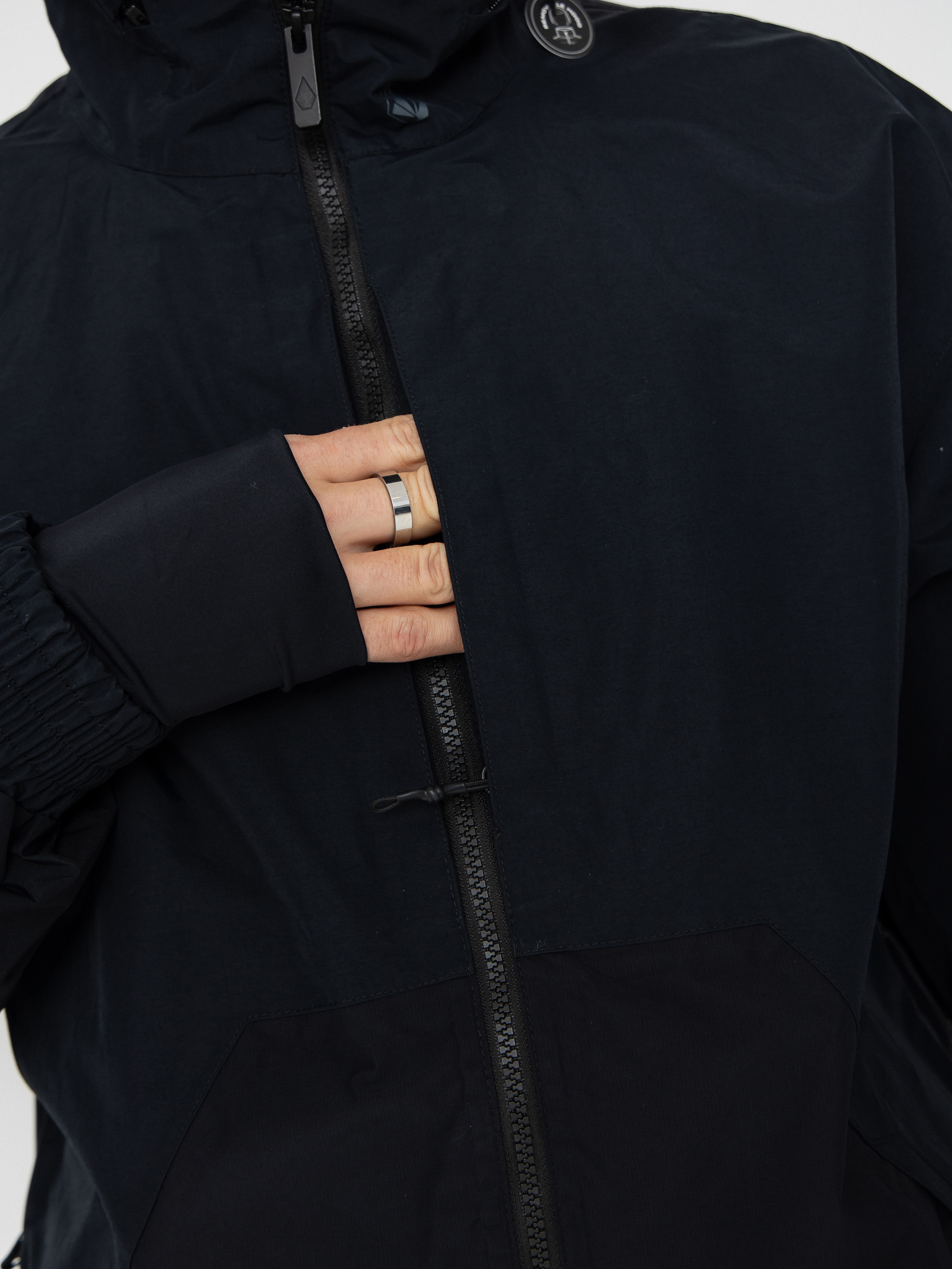 Чоловіча Сноубордична куртка Volcom Longo Gore Tex (black)