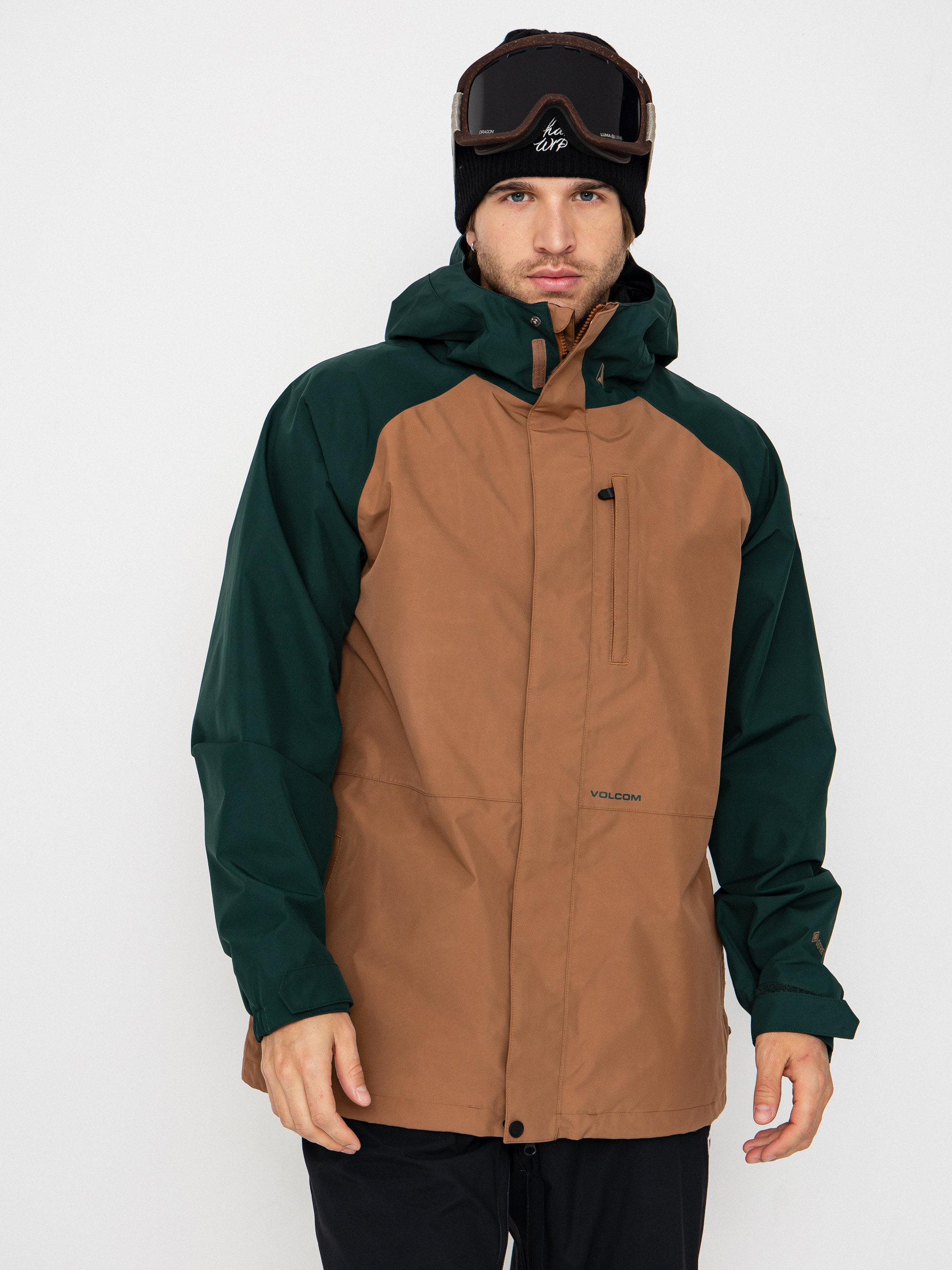Сноубордична куртка Volcom Dua Gore Tex (terra brown)
