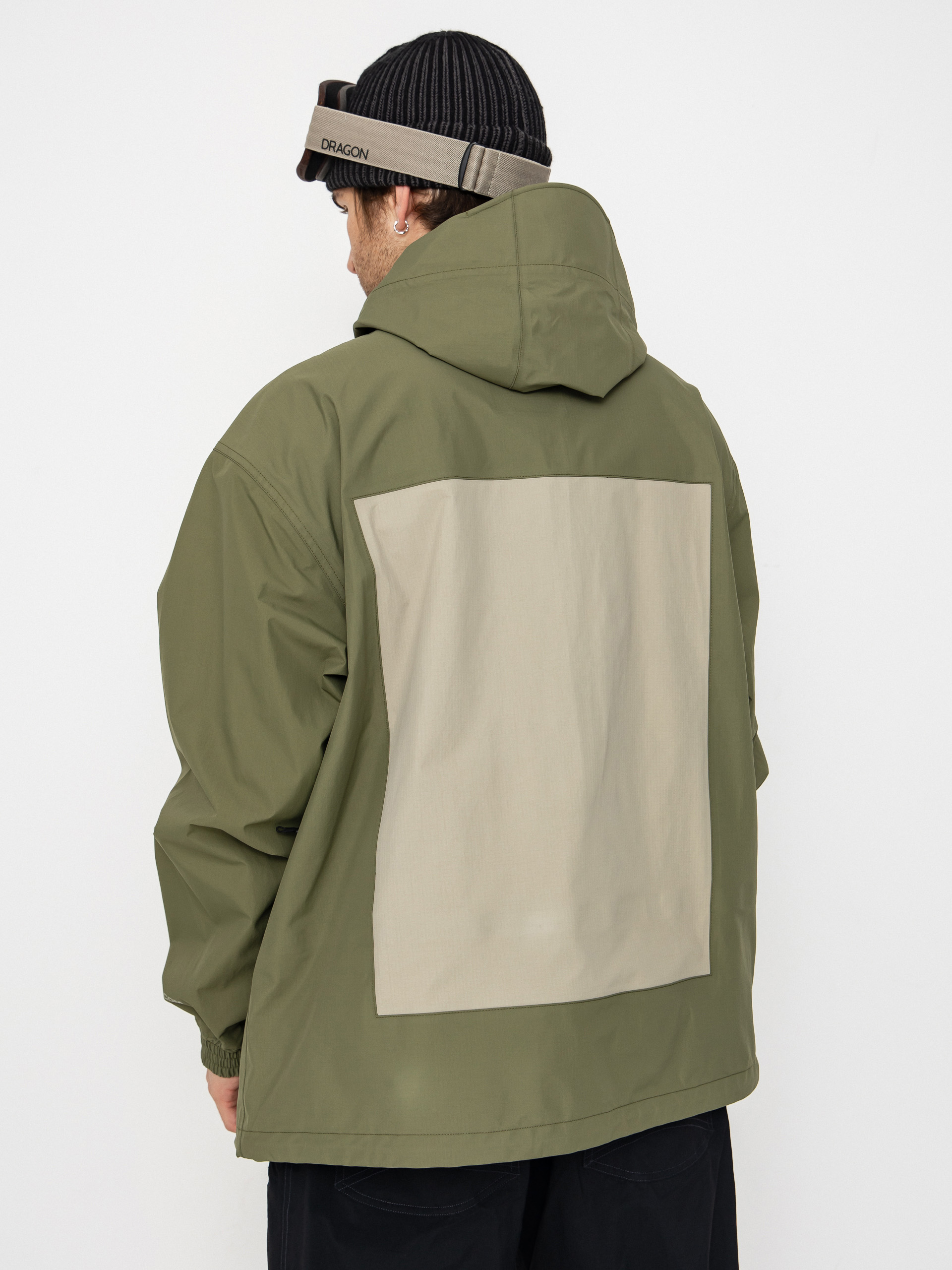 Чоловіча Сноубордична куртка Volcom Arthur 3L (dark olive)