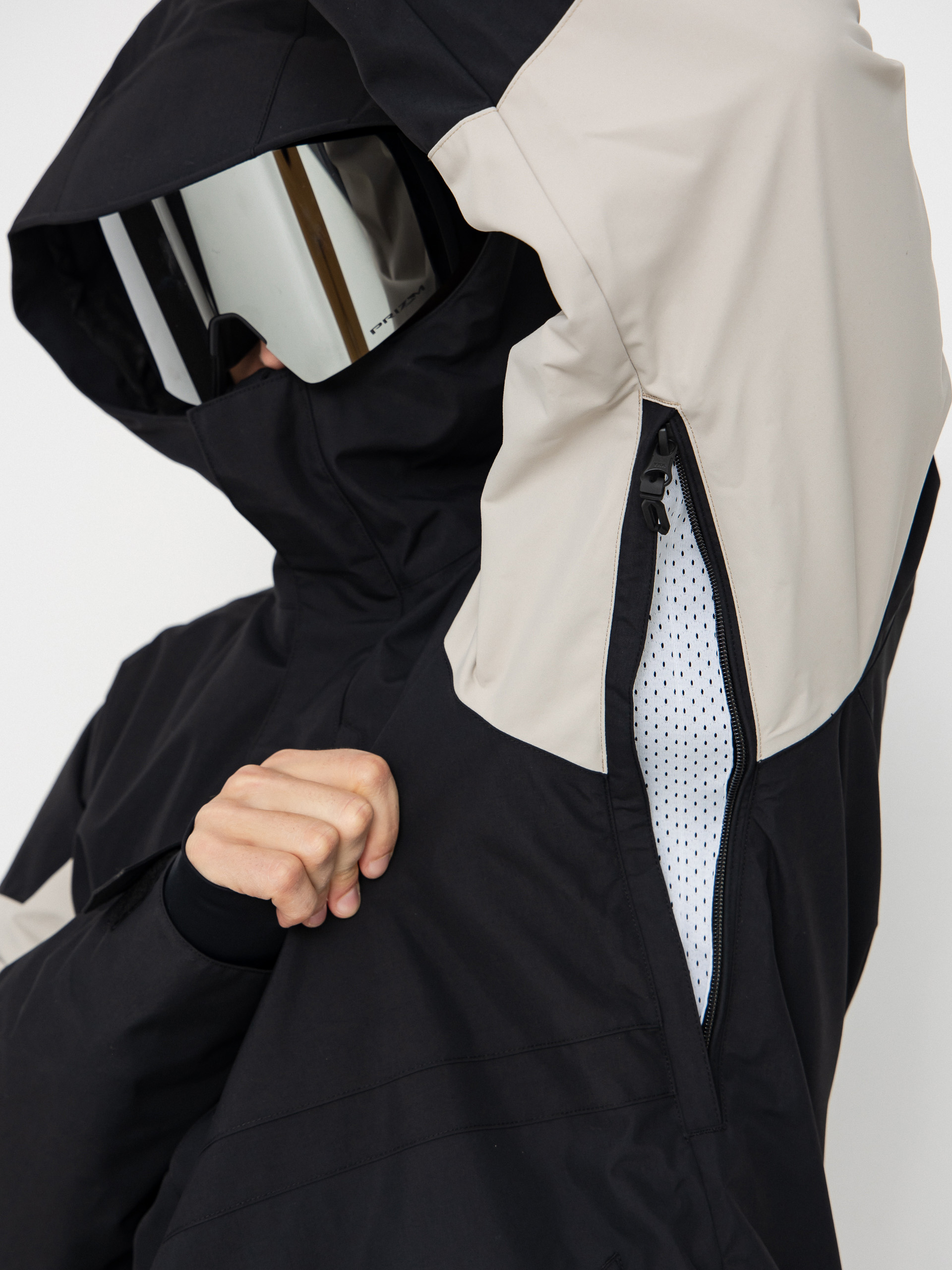 Чоловіча Сноубордична куртка Volcom Primry (black)