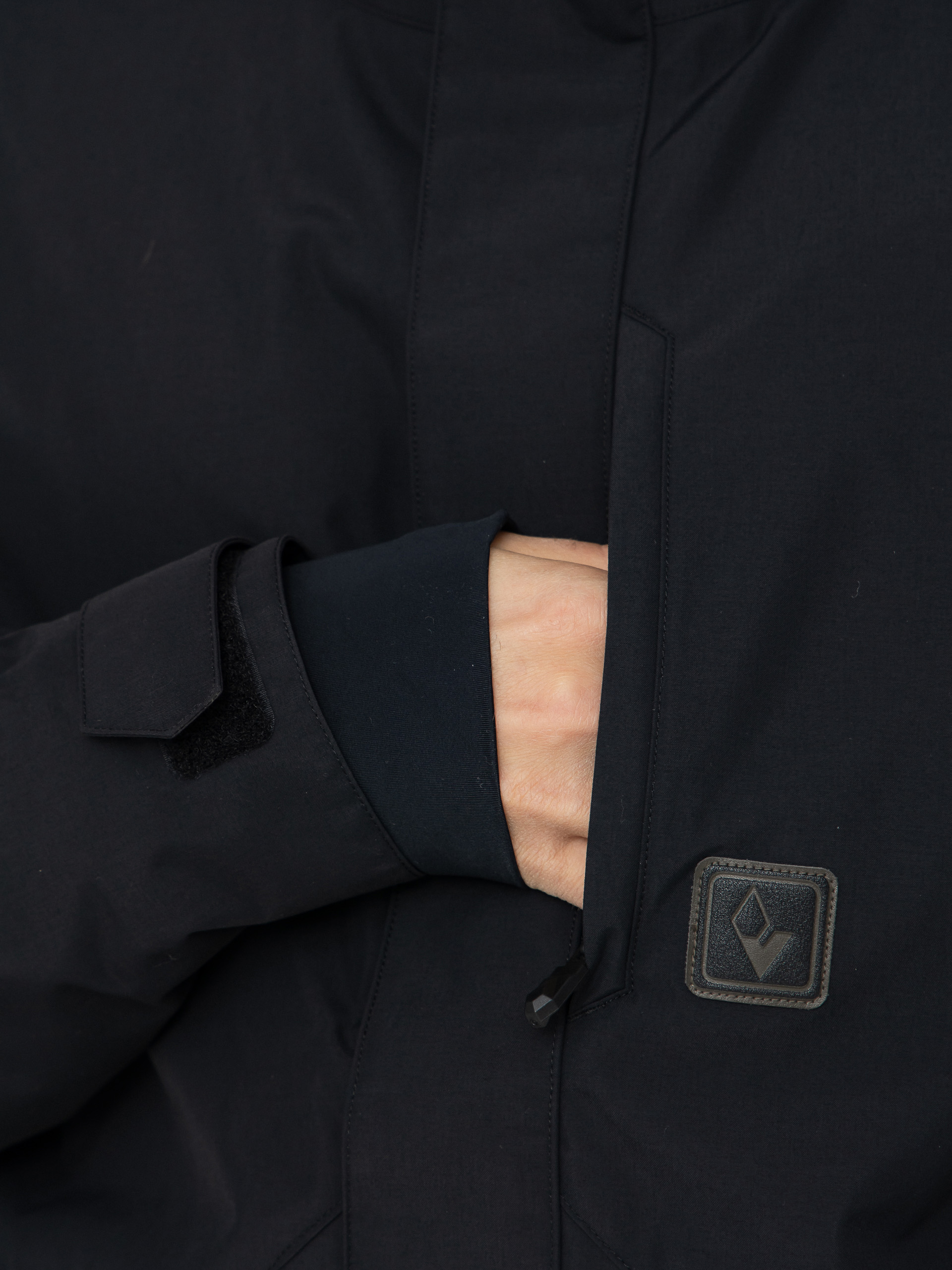 Чоловіча Сноубордична куртка Volcom Primry (black)