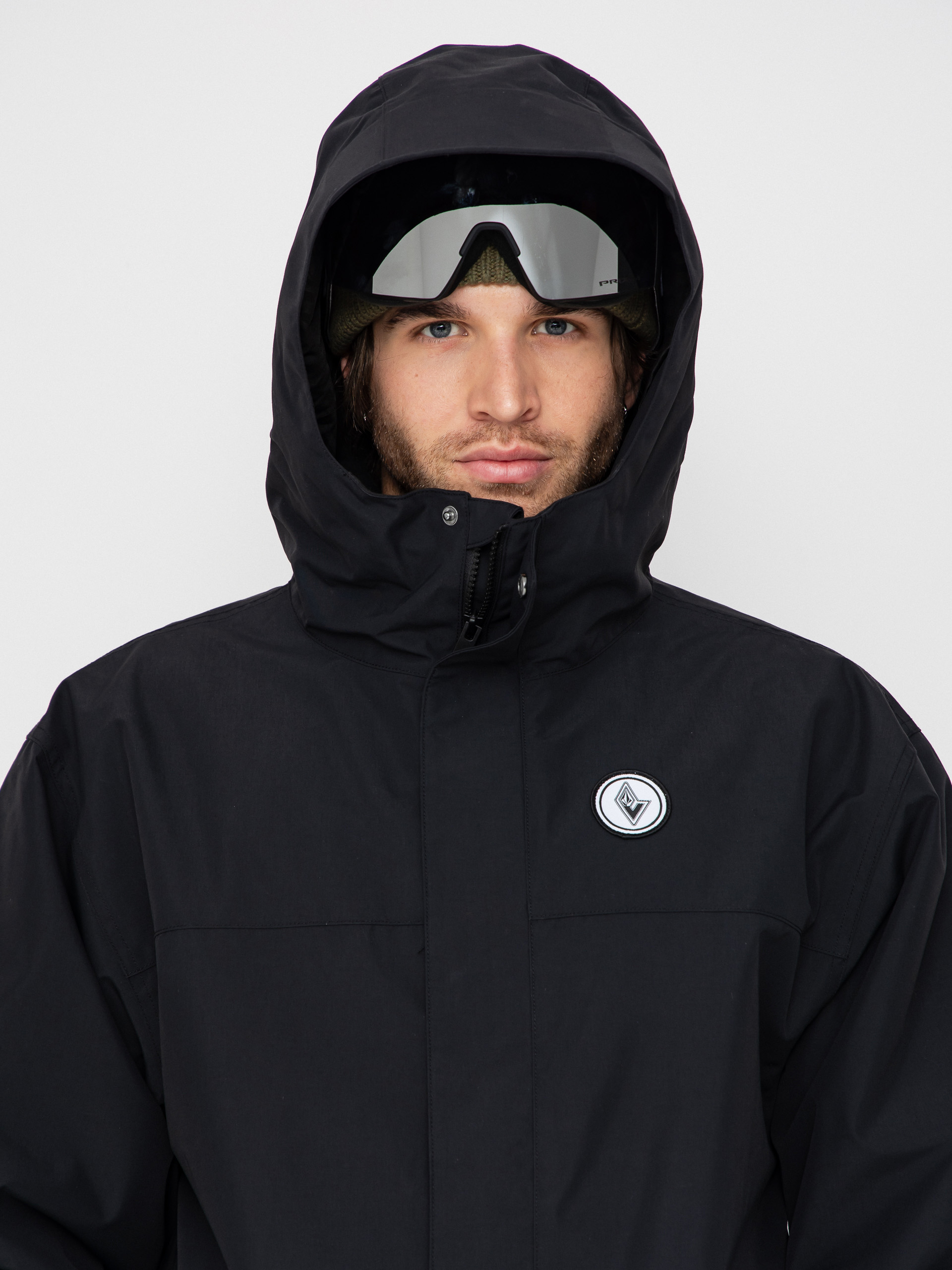 Чоловіча Сноубордична куртка Volcom Buckthreeeighty (black)