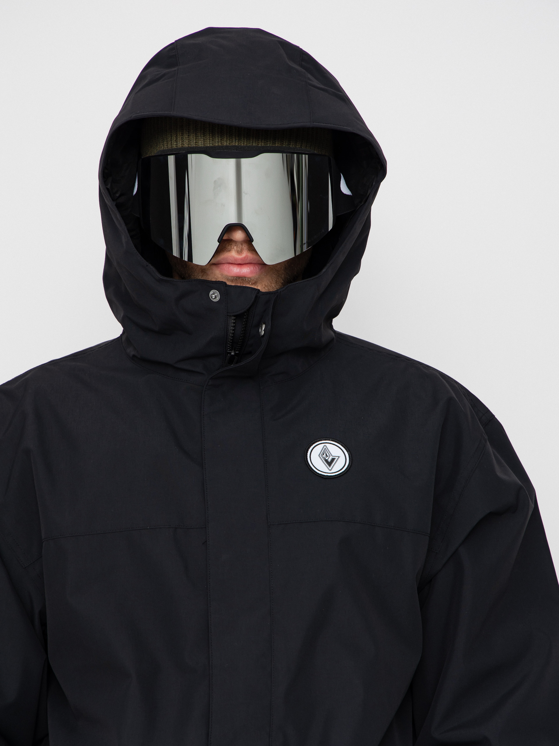 Чоловіча Сноубордична куртка Volcom Buckthreeeighty (black)