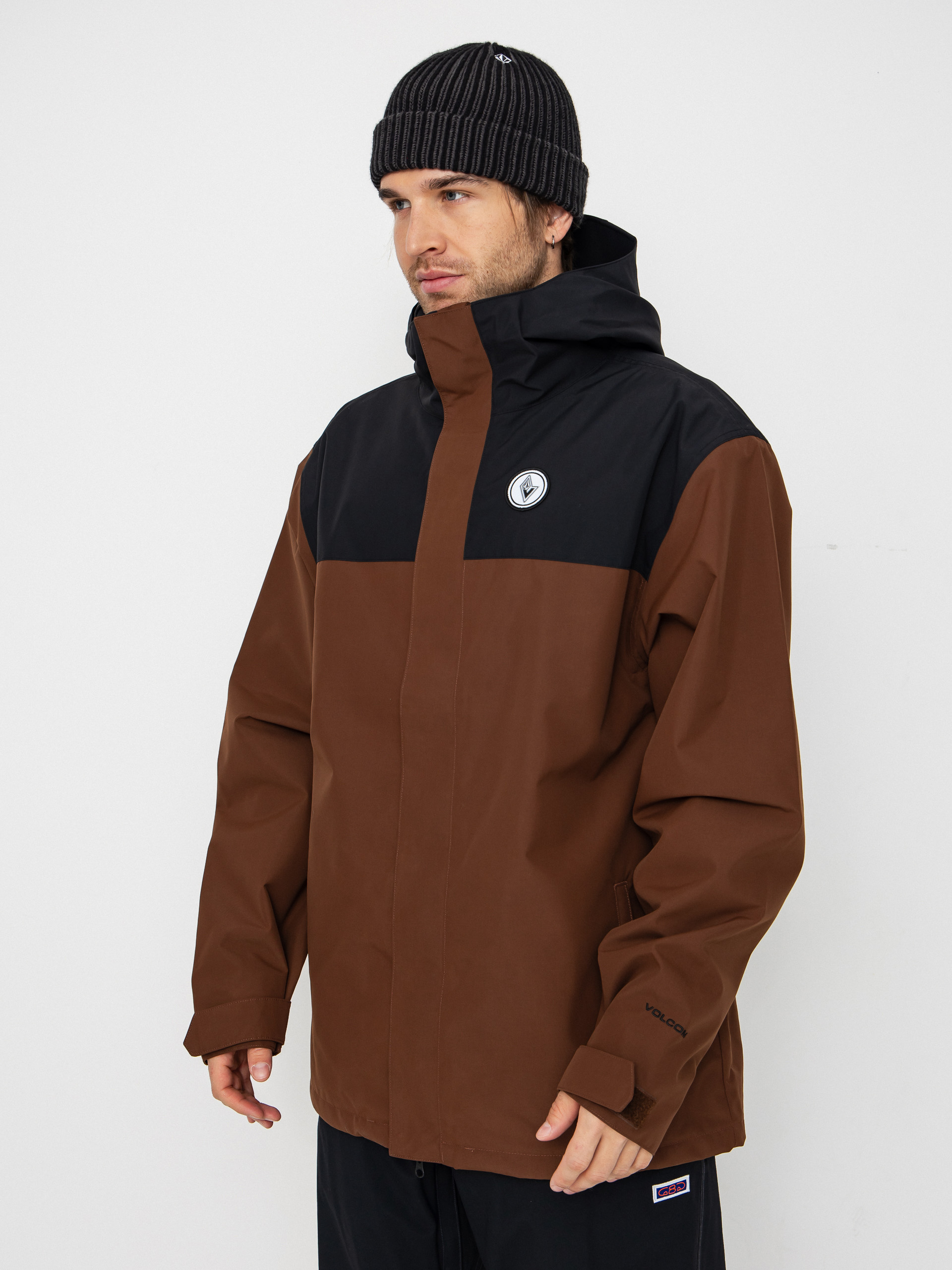 Чоловіча Сноубордична куртка Volcom Buckthreeeighty (brown)