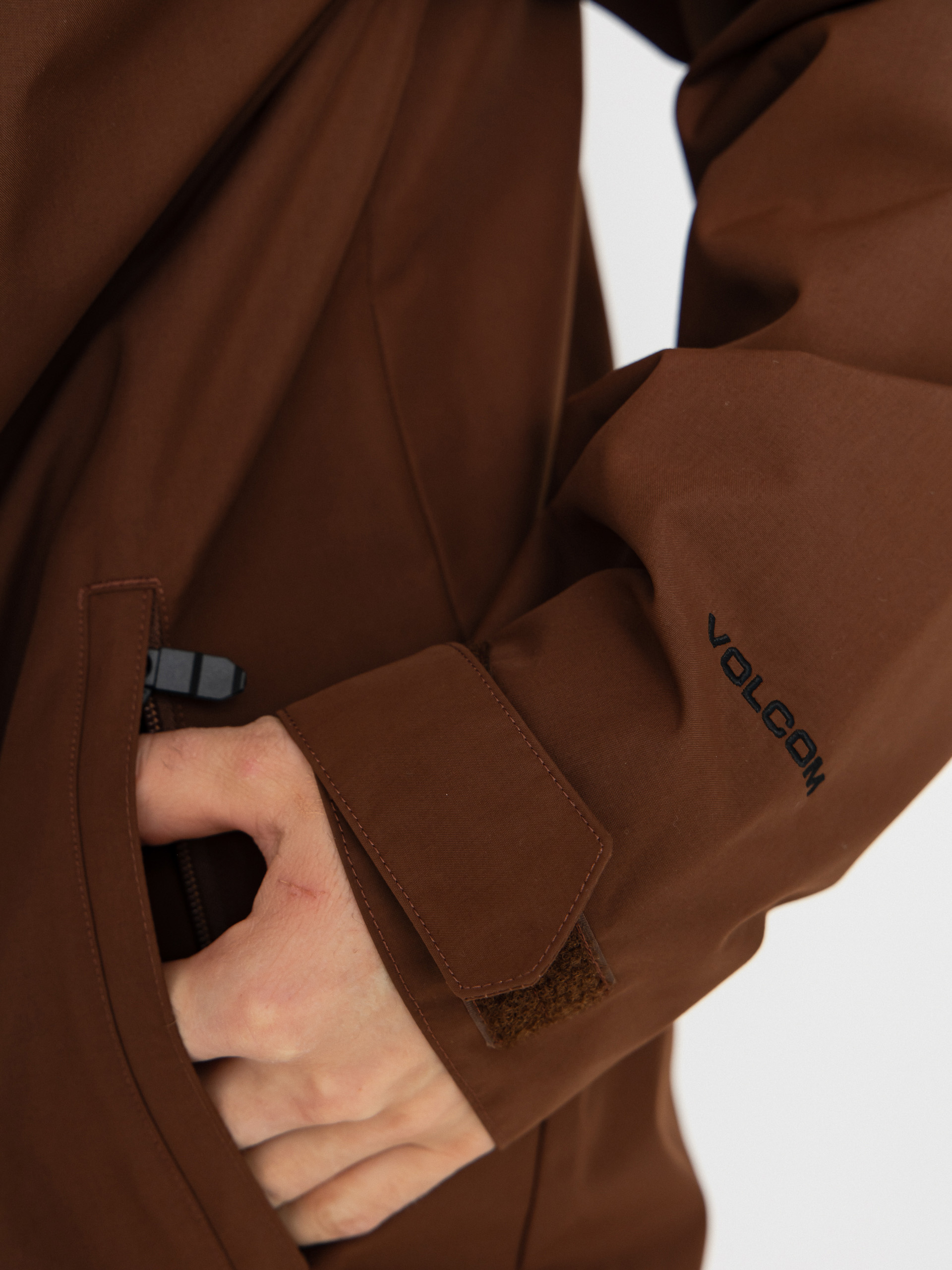 Чоловіча Сноубордична куртка Volcom Buckthreeeighty (brown)