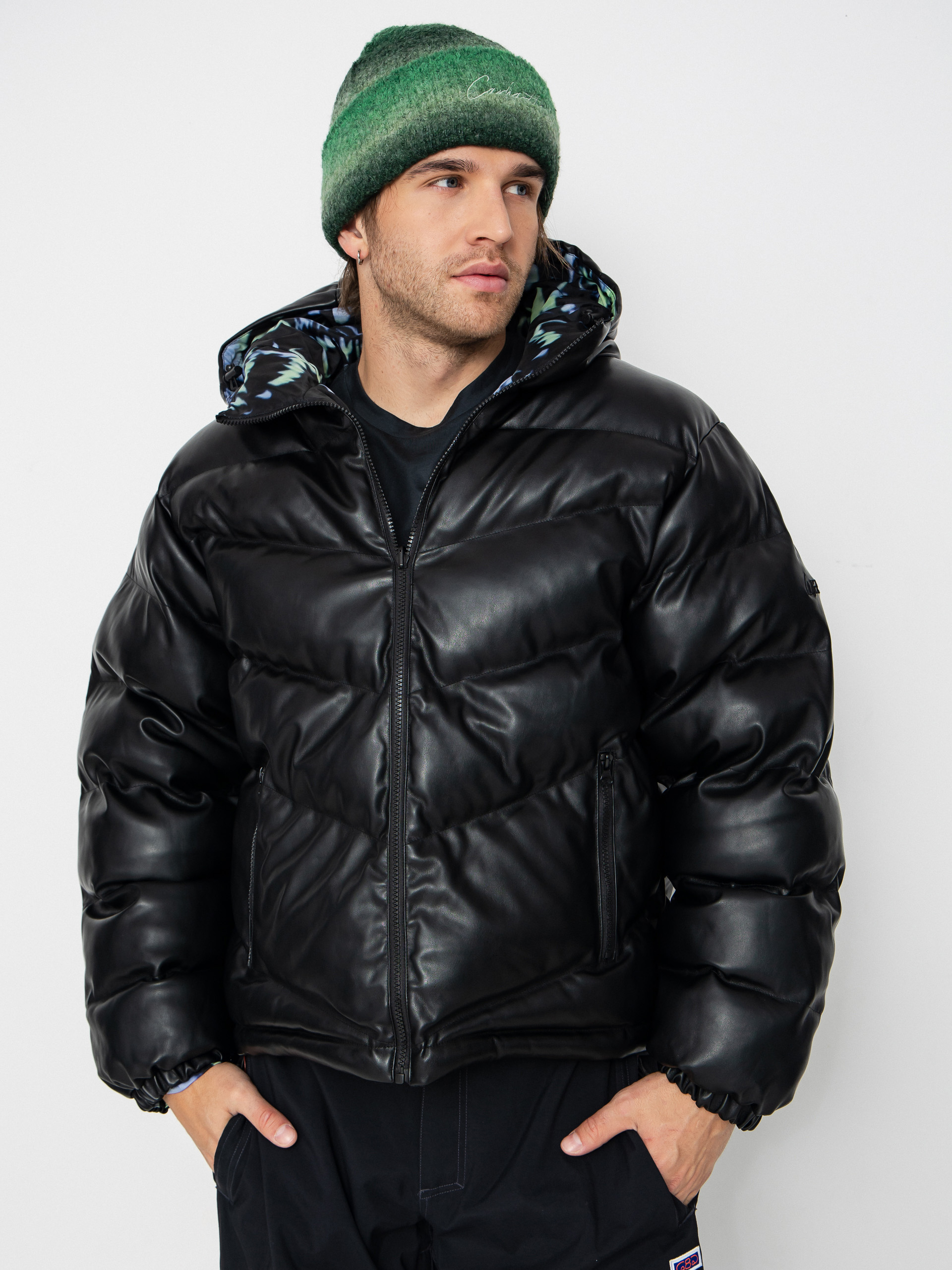 Куртка Wasted Paris Skull Puffer (black)